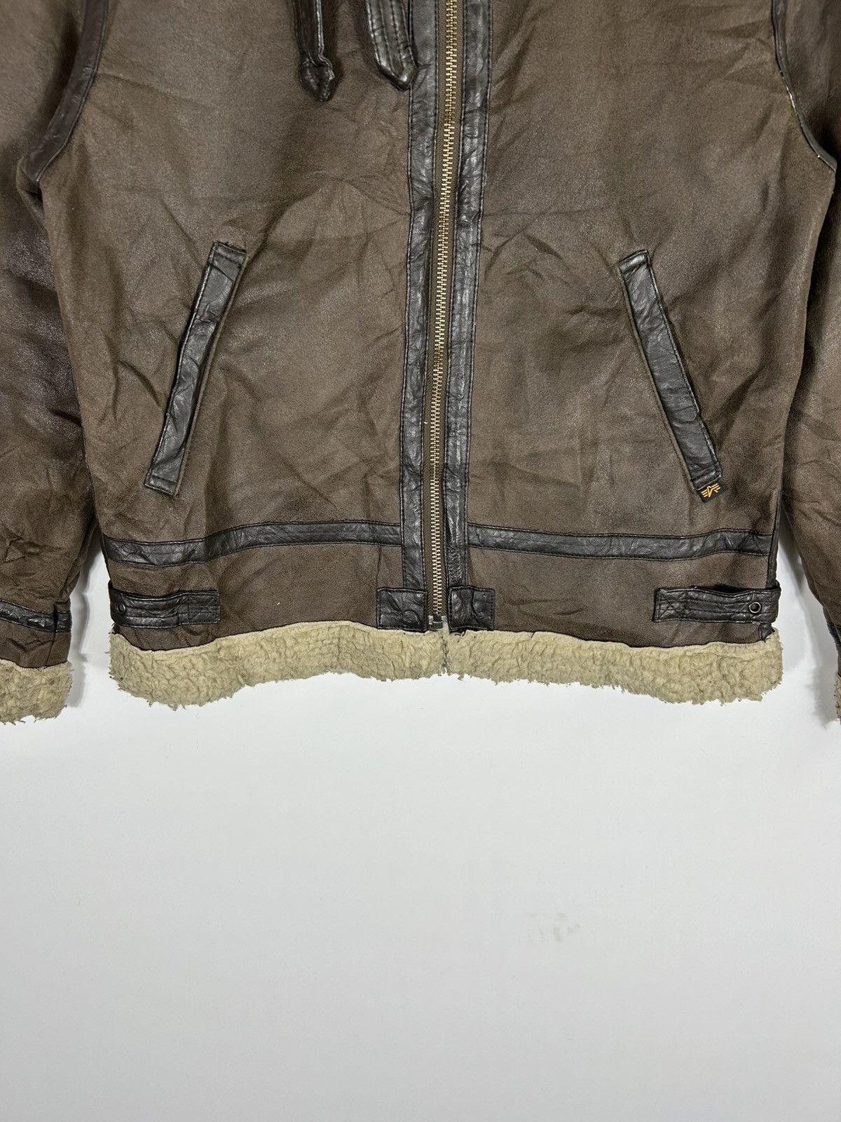 Alpha Industries ⚡️Vintage Y2K Alpha Industries B3 Style Jacket Size US M / EU 48-50 / 2 - 5 Thumbnail
