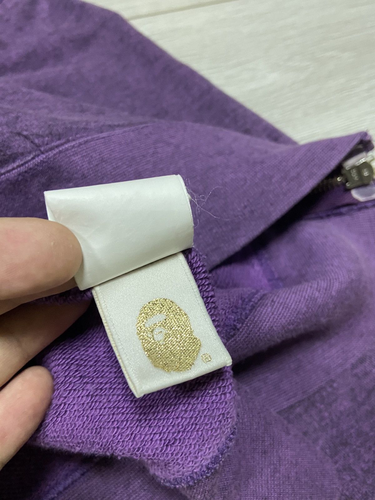 Bape Bape small badge ape head zip hoodie Size US S / EU 44-46 / 1 - 8 Thumbnail