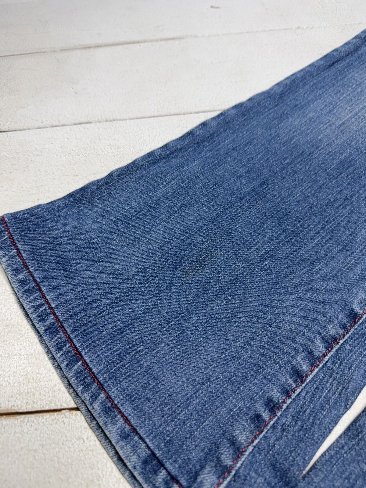 Diesel 90s Retro Y2K Diesel Industry Y2K Bootcut Flared Jeans Denim Size 30" / US 8 / IT 44 - 5 Thumbnail