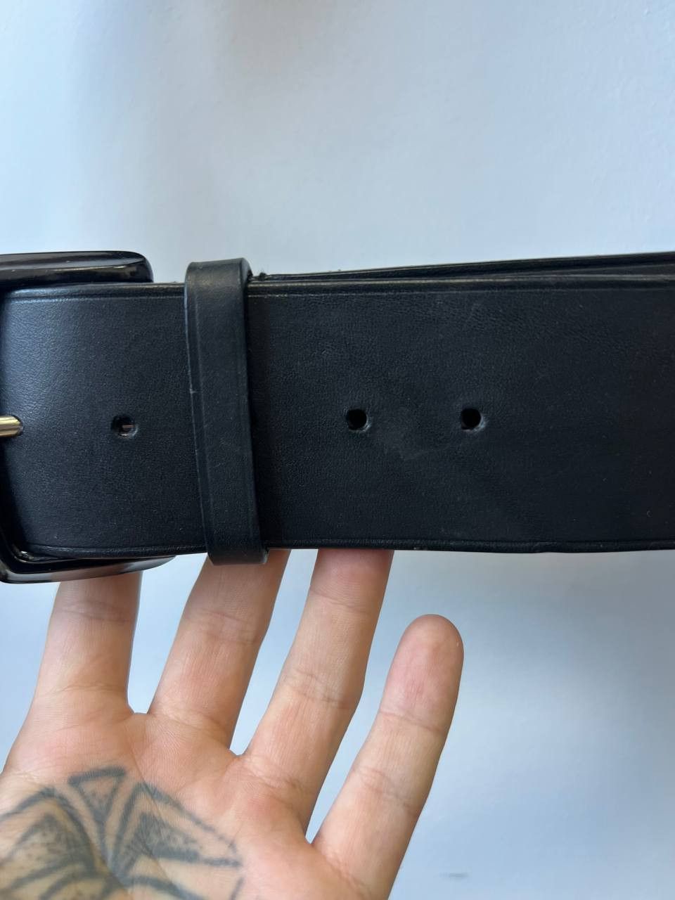 Prada Prada Leather Belt Waist Dress Vintage Size ONE SIZE - 6 Thumbnail