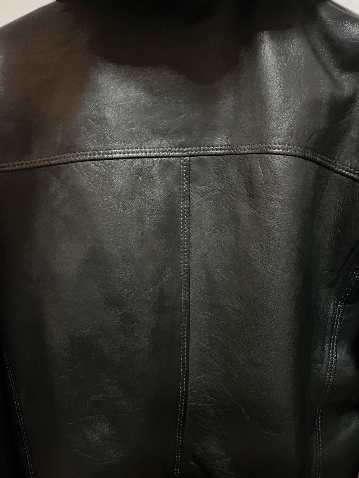 Vera Pelle Vera Pelle Vintage Leather Jacket Size US L / EU 52-54 / 3 - 20 Thumbnail