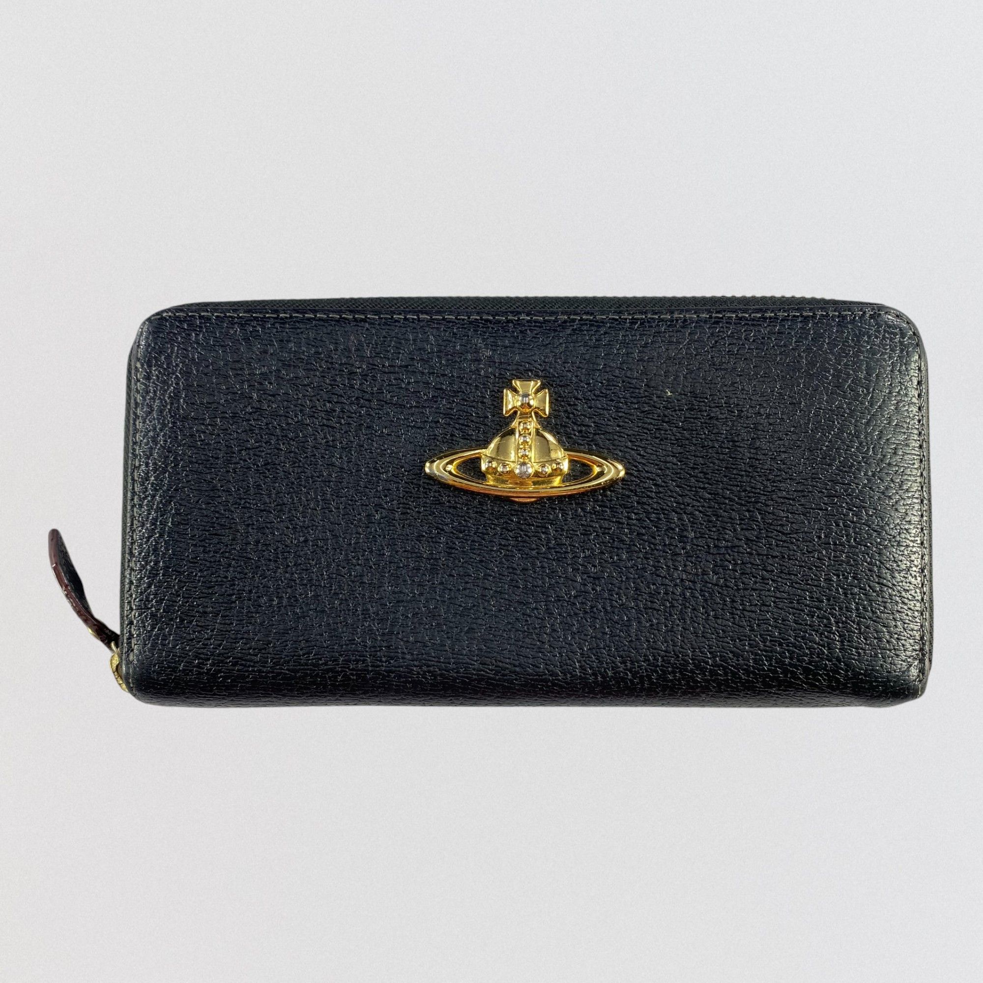 Vivienne Westwood Vivienne Westwood Wallet Orb Bifold Long Wallet Leather Size ONE SIZE - 1 Thumbnail