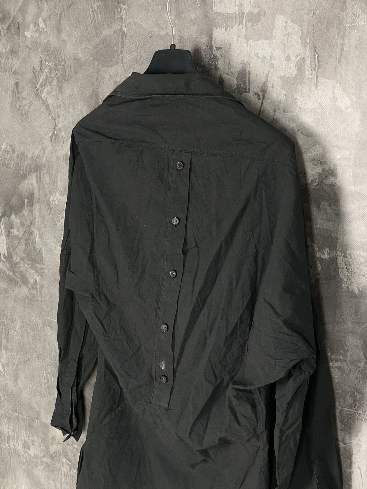 Allsaints × Vintage Black Opium Gothic Style Y2K Cargo Long Sleeve Shirt Size XS / US 0-2 / IT 36-38 - 7 Thumbnail
