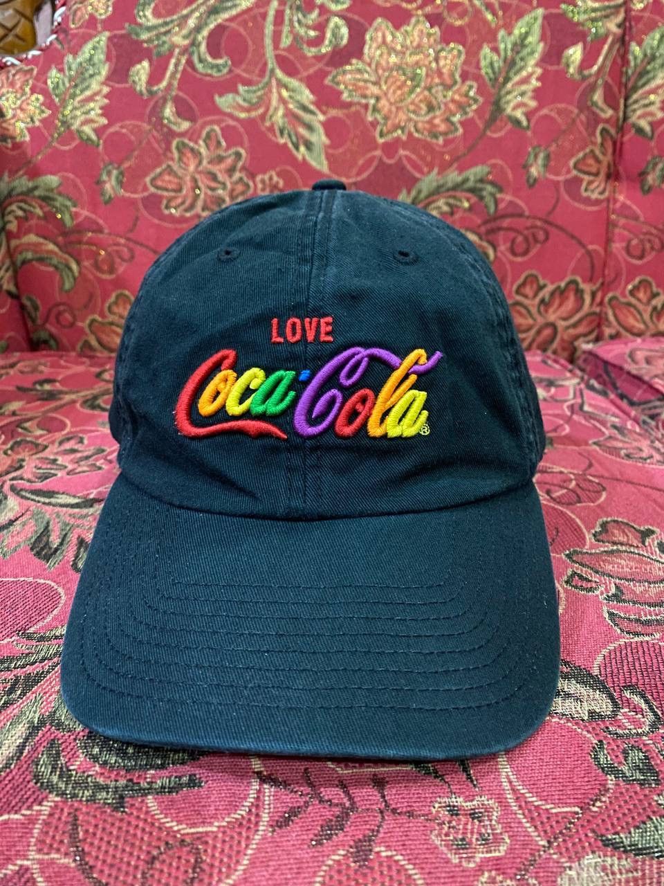 Coca Cola Vintage America Needle Coca Cola Trucker Cap Size ONE SIZE - 1 Thumbnail