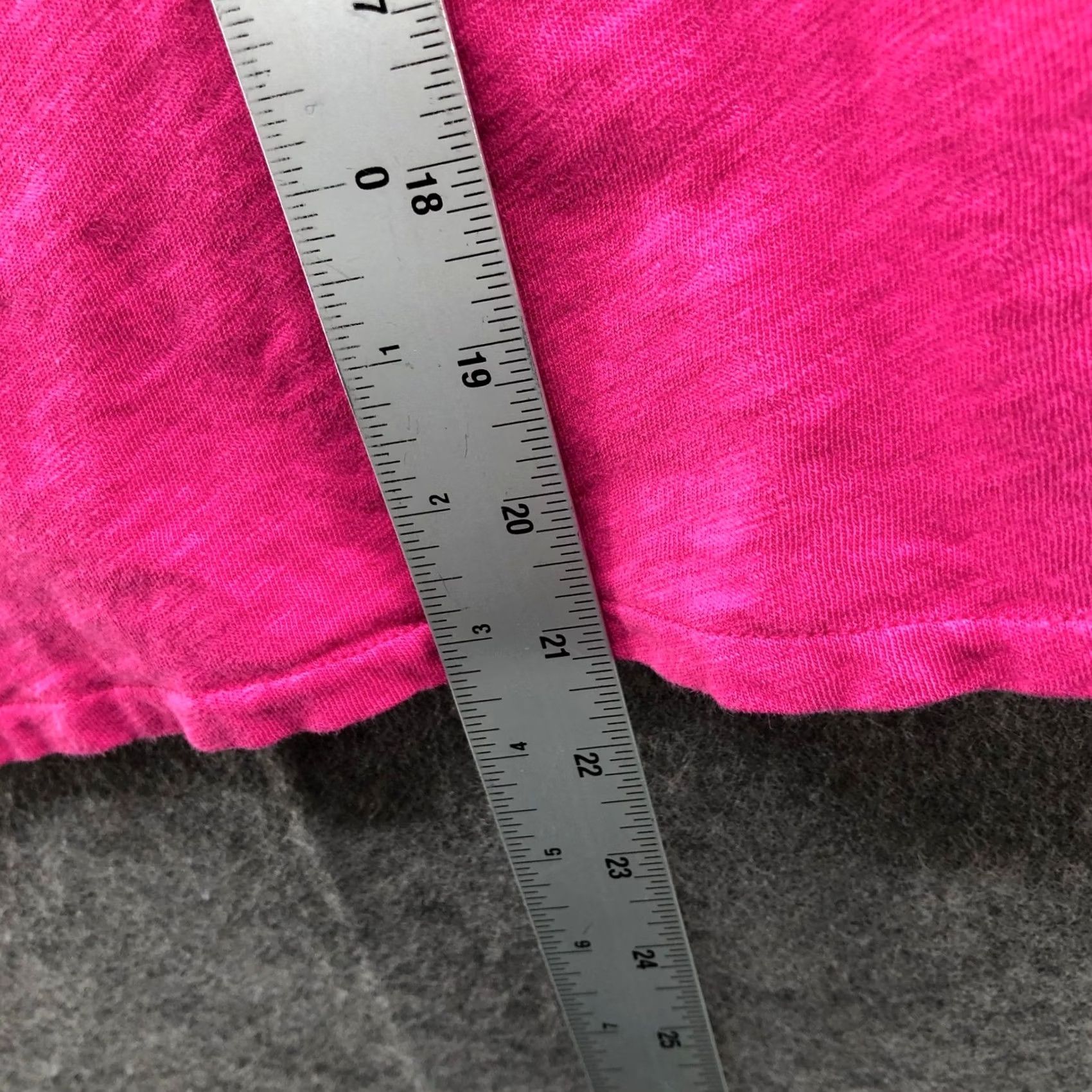 J.Crew J.Crew Slub Cotton Puff Sleeve T-Shirt Pink Boat Neck Short Sleeve Womens S Size S / US 4 / IT 40 - 8 Thumbnail