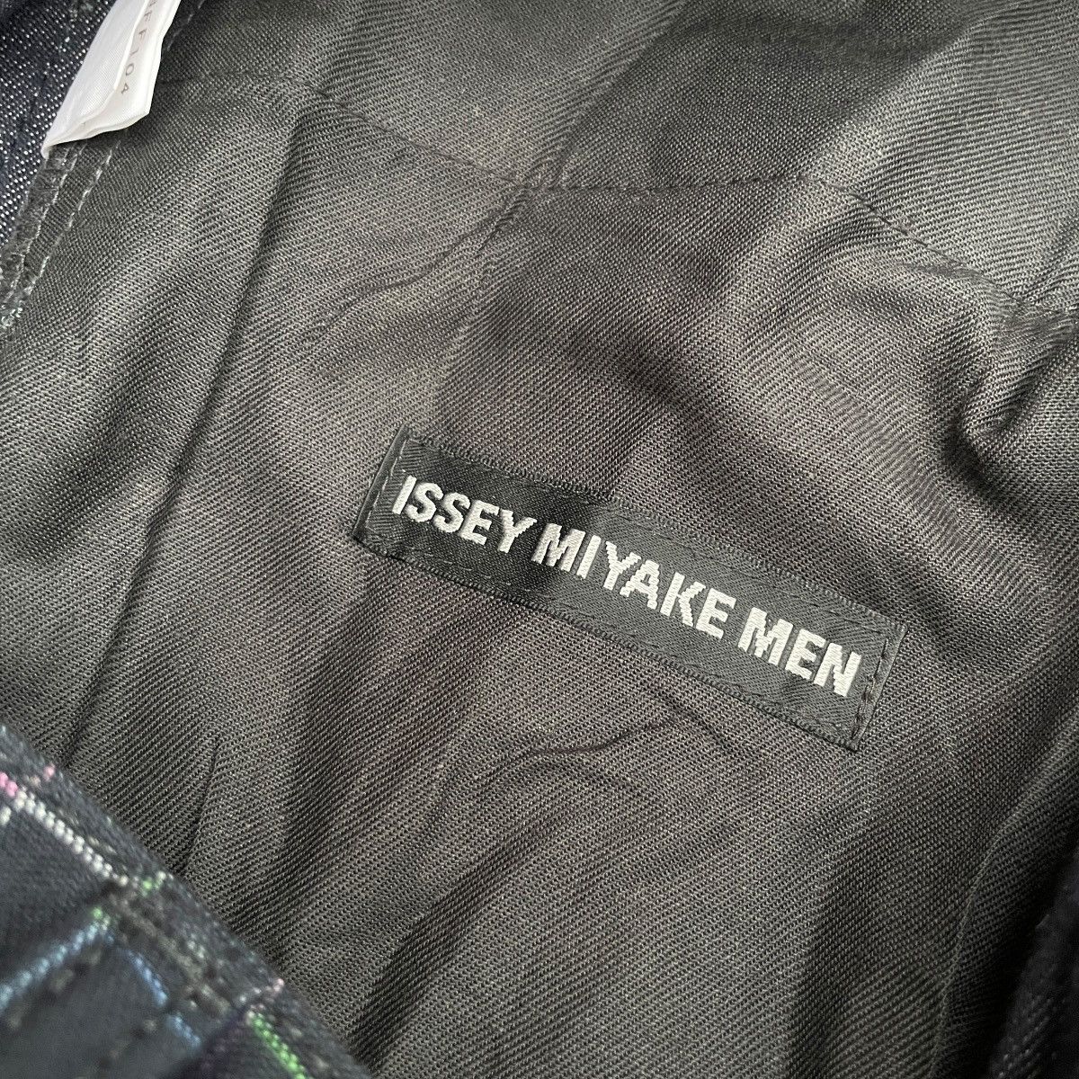 Issey Miyake Issey Miyake Fall 2014 Runway Wrinkled Erased Checkers Jeans Size US 34 / EU 50 - 7 Thumbnail