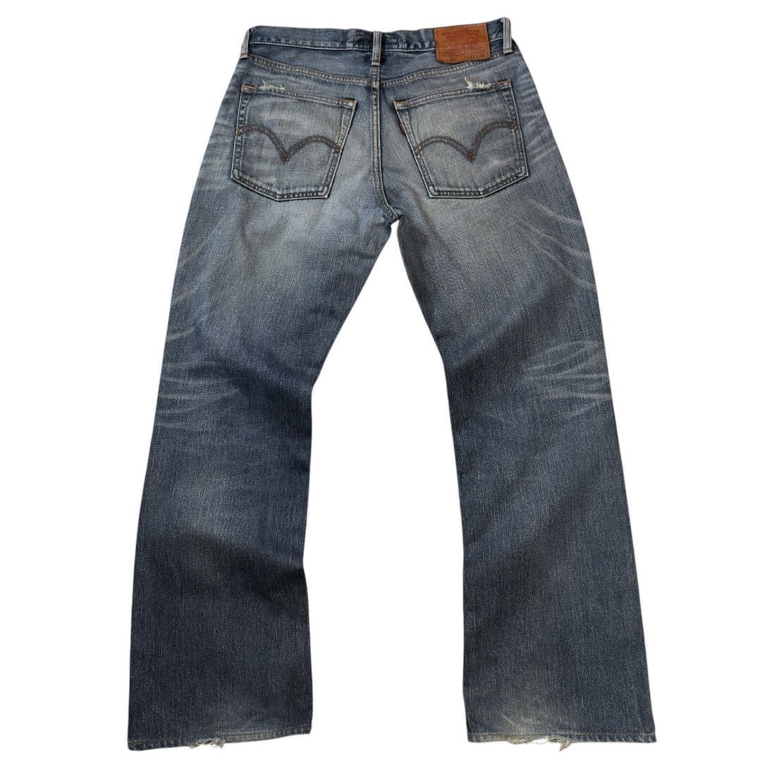 Levi's Vintage Clothing 🔥 Archives Bootcut Levis 507 Faded Aging Denim W33 Size US 33 - 2 Thumbnail
