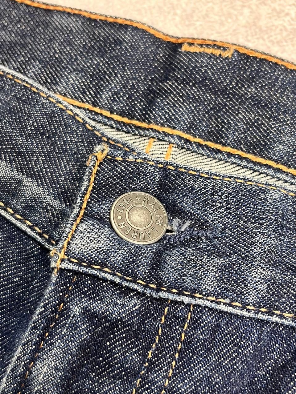Polo Ralph Lauren Vintage Polo Ralph Lauren Painted Baggy Jeans Y2K 29 Size US 29 - 8 Thumbnail