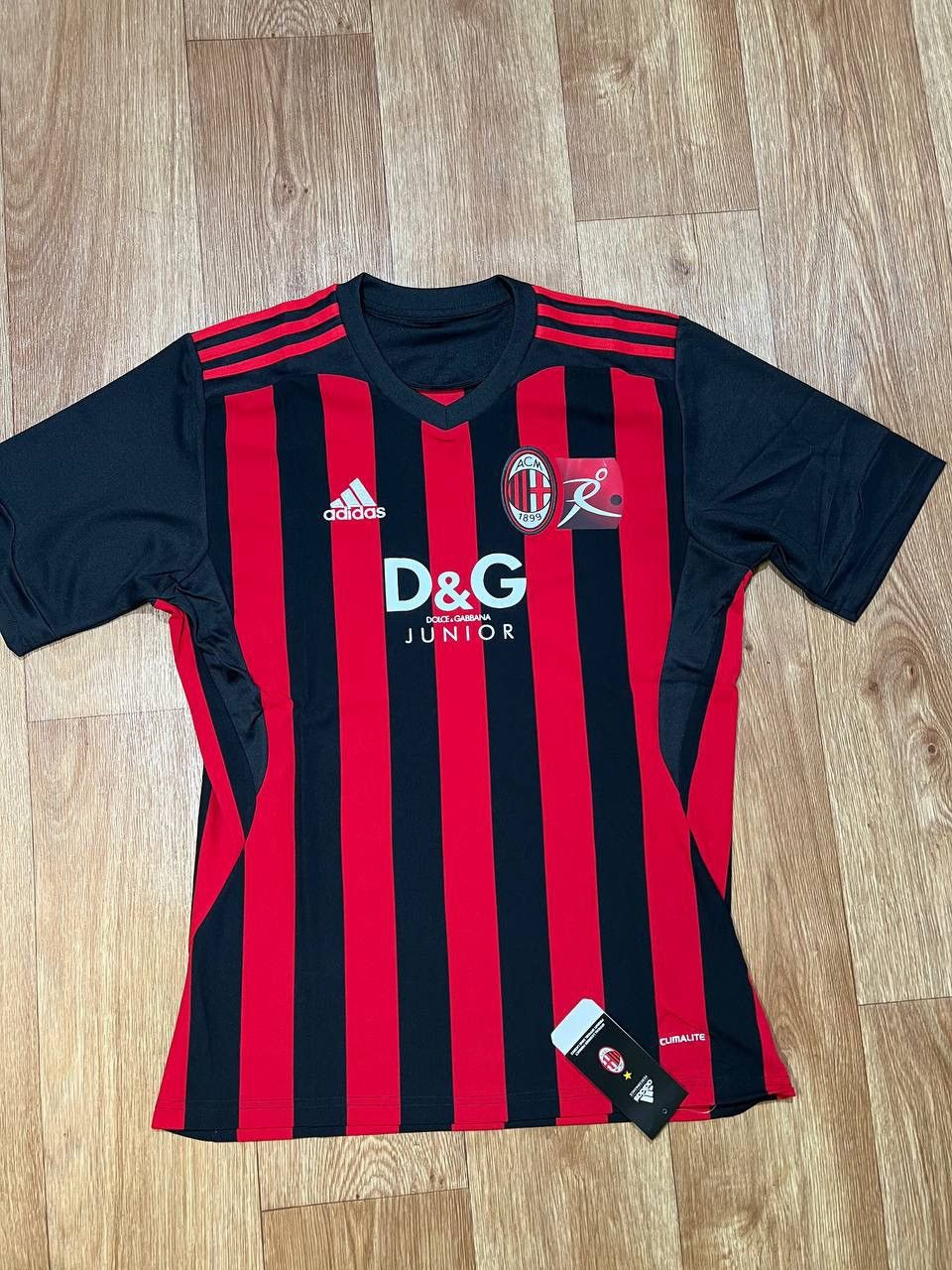 Adidas New Rare Adidas AC Milan x Dolce & Gabbana Jersey 2009 Size US S / EU 44-46 / 1 - 3 Thumbnail