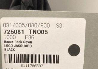 Balenciaga o1la1rc1a1024 Racer Back Gown in Black Size XS / US 0-2 / IT 36-38 - 8 Thumbnail