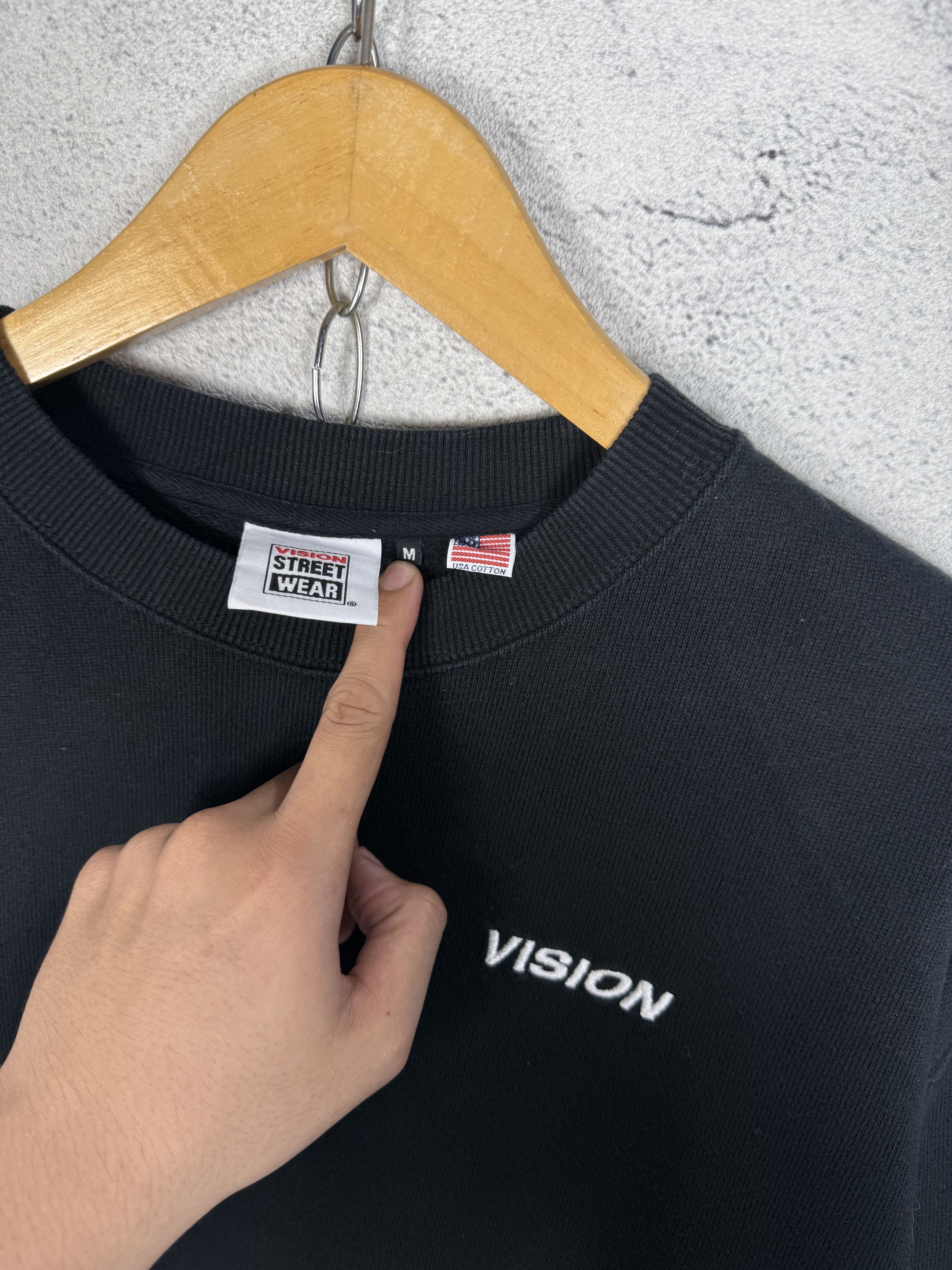 Vision Streetwear Vision Streetwear Sweatshirt Crewneck Size US M / EU 48-50 / 2 - 4 Thumbnail