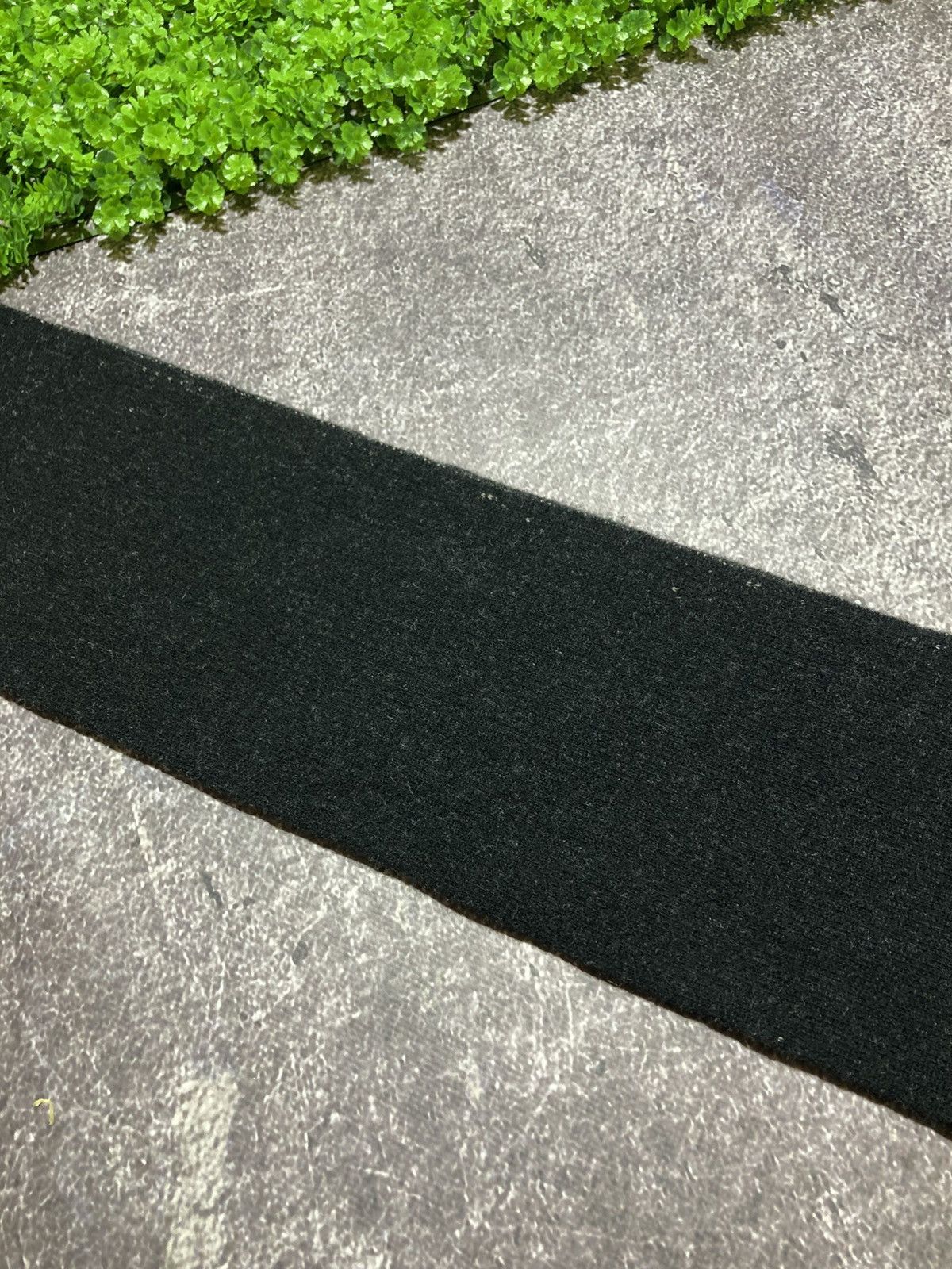 RRL Ralph Lauren RRL Ralph Lauren Black Scarf One Size 84% Wool 16% Linen Size ONE SIZE - 4 Thumbnail