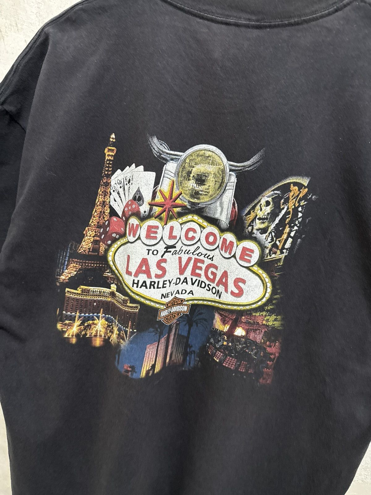 Harley Davidson 2000s Harley Davidson Flame Clown Tee Size US XL / EU 56 / 4 - 5 Thumbnail