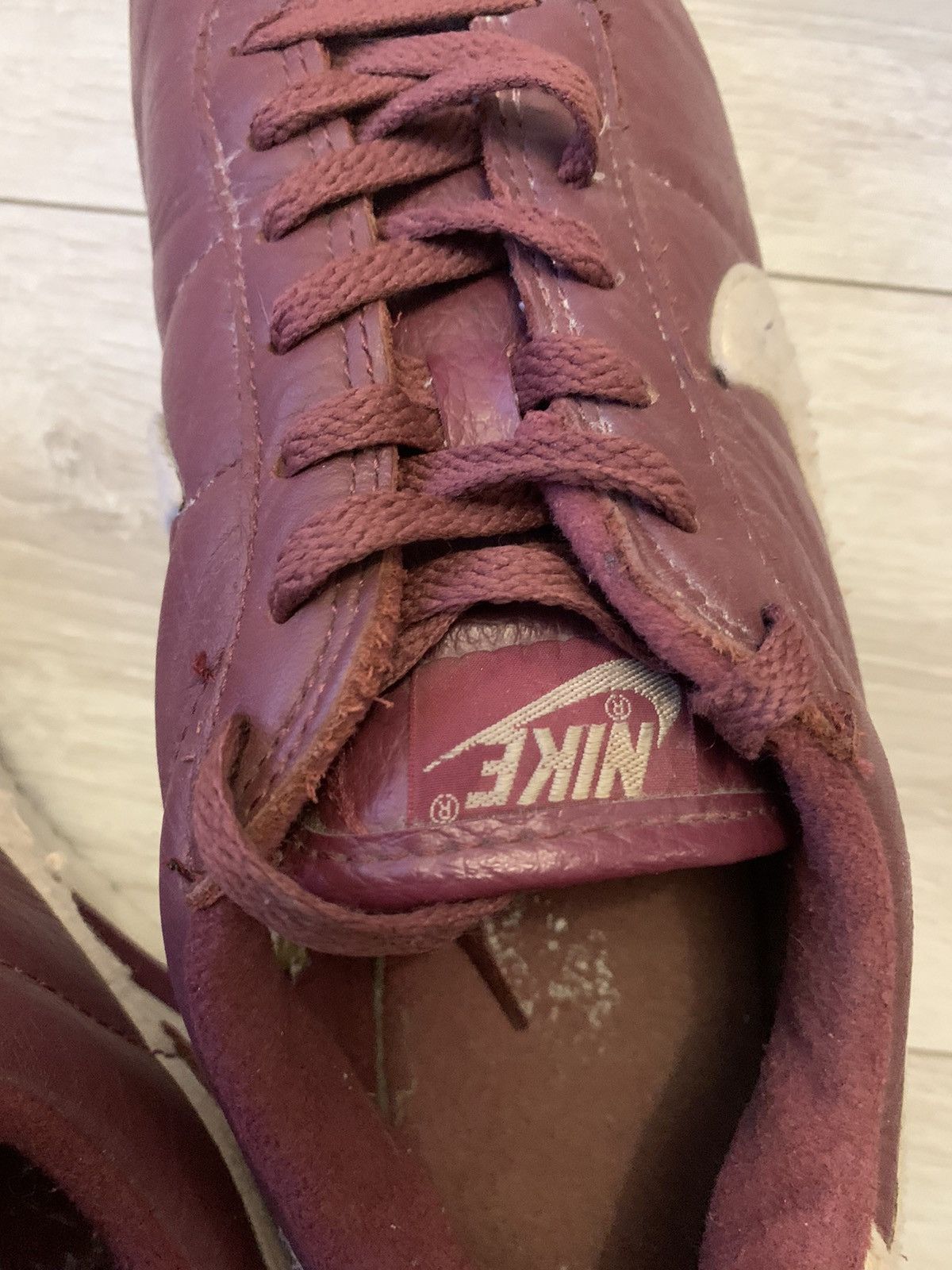 Nike × Vintage Very rare Vintage Nike Cortez 90s era sneakers leather Size US 11 / EU 44 - 11 Thumbnail