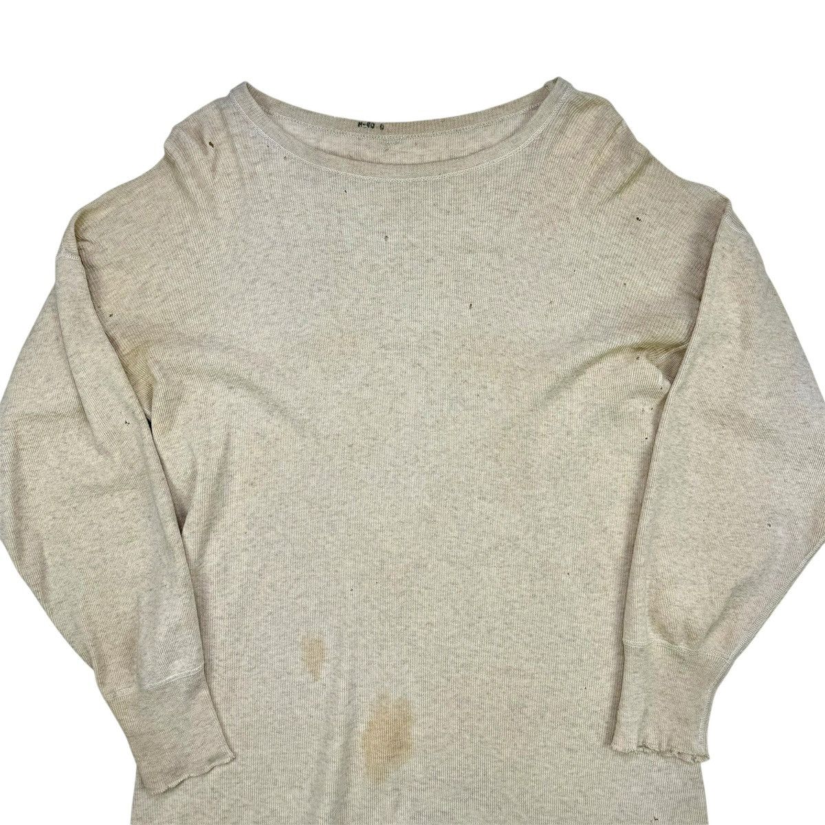 Vintage VINTAGE 50'S THRASHED FADED MILITARY THERMAL Size US L / EU 52-54 / 3 - 5 Thumbnail