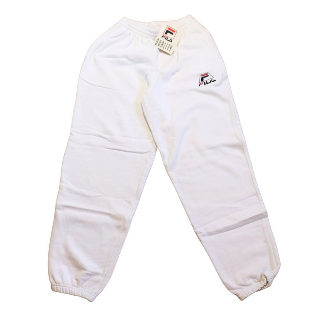 image of 90's Deadstock Fila Grant Hill Sweatpants (Xl) in White, Men's (Size 36)