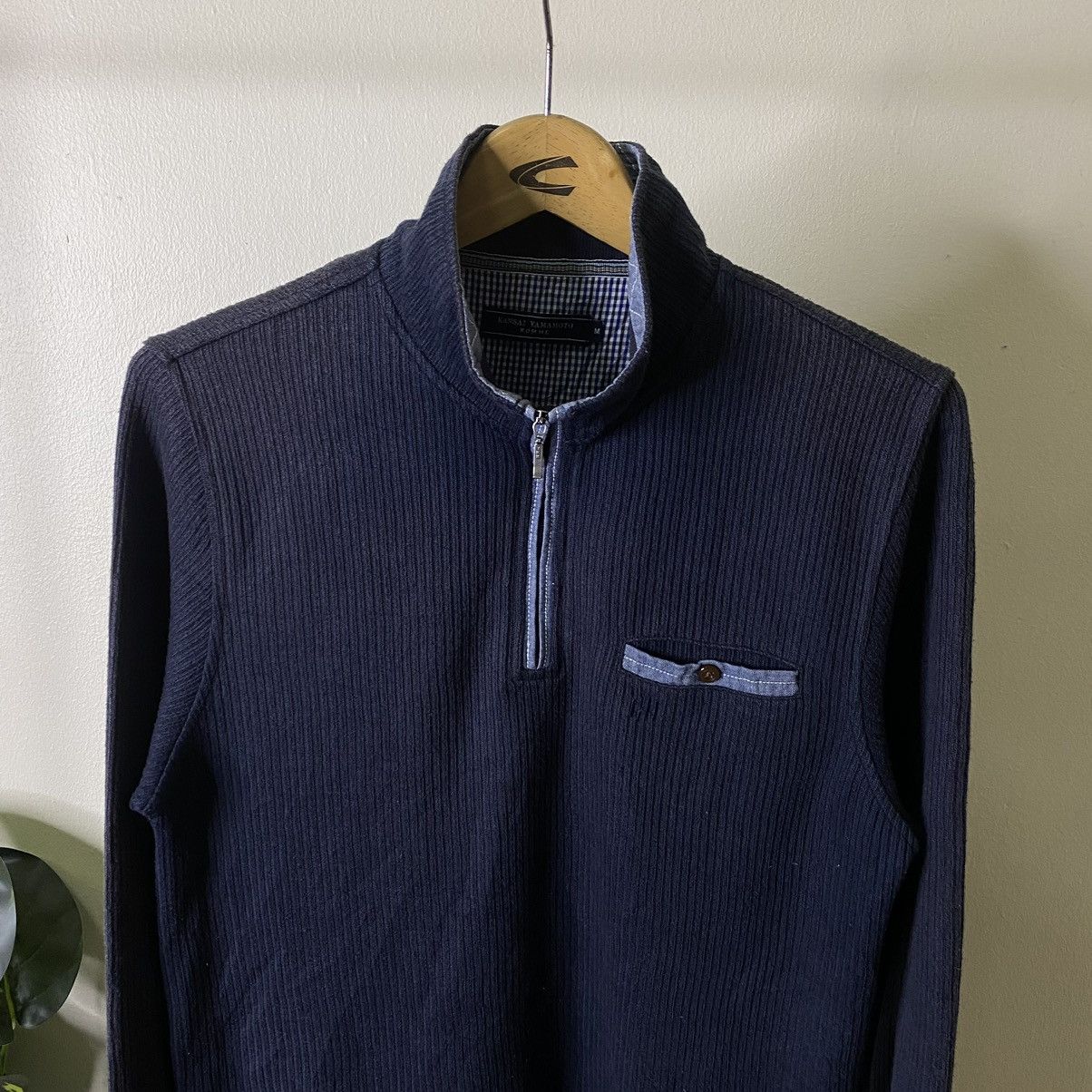 Kansai Yamamoto Kansai Yamamoto Half Zipper Essential LS Tee Size US S / EU 44-46 / 1 - 2 Thumbnail
