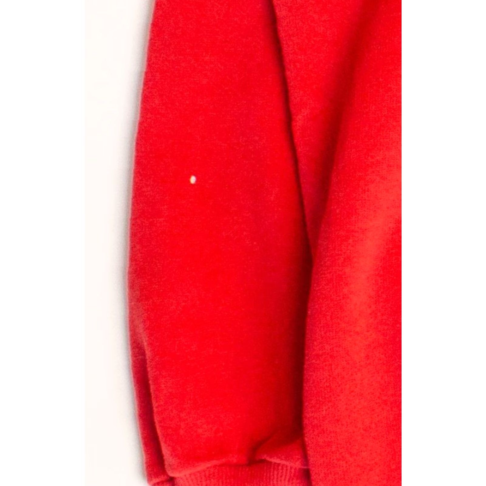 Vintage Vintage Bassett-Walker I Am Loved Teddy Bear Sweatshirt Shirt Large Red 1980s USA Mens Size US L / EU 52-54 / 3 - 3 Thumbnail