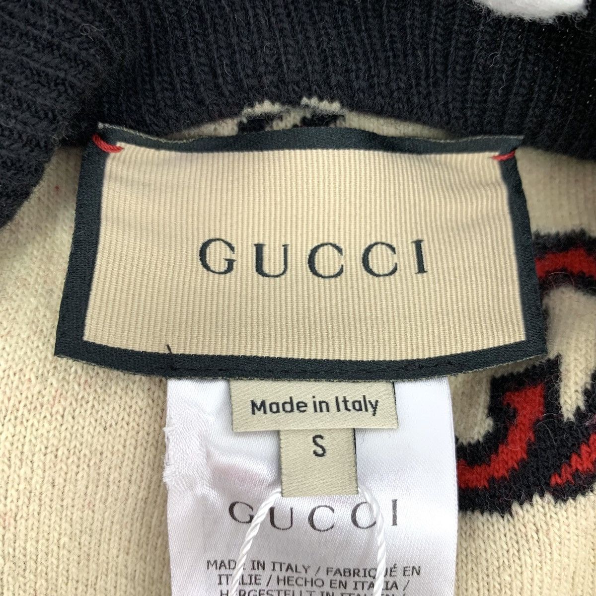 Gucci Gucci colorblocked logo wool reversible knit dress Size S / US 4 / IT 40 - 8 Thumbnail