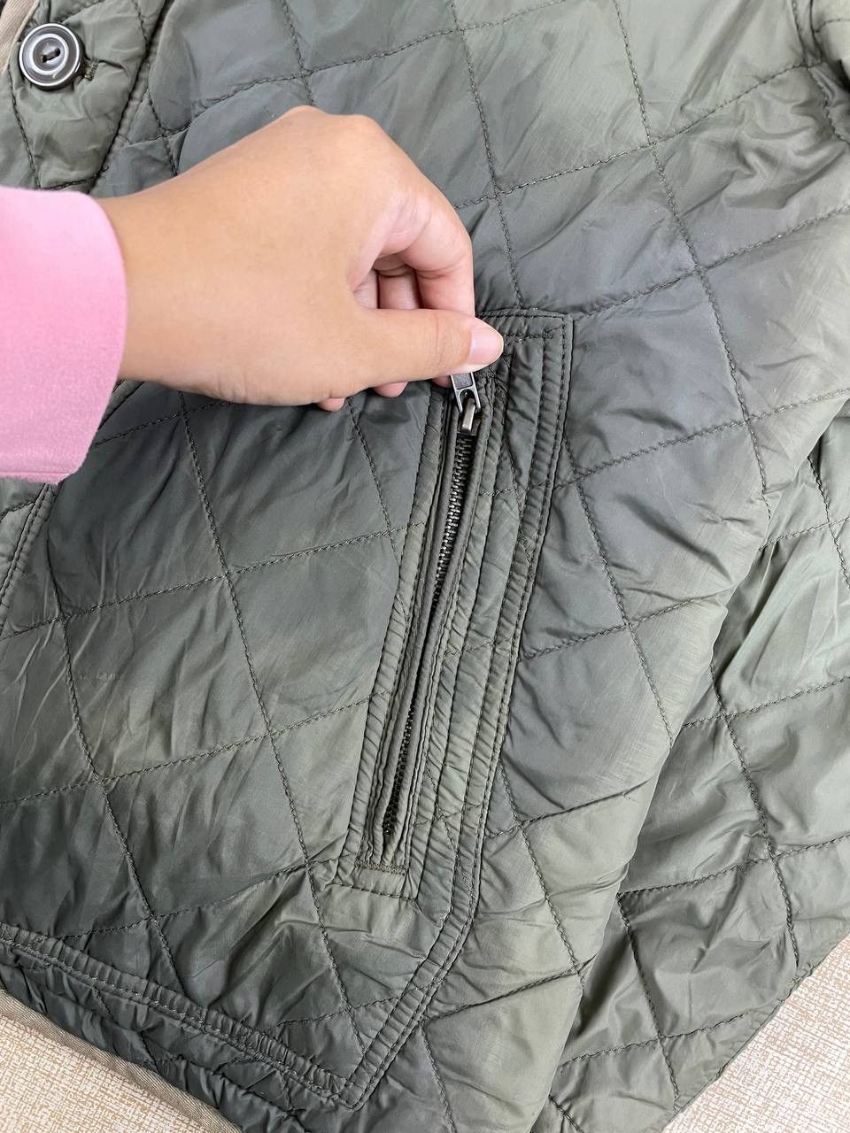Vintage Vintage Back Number US Air Force Quilted Button Jacket Size US M / EU 48-50 / 2 - 11 Thumbnail