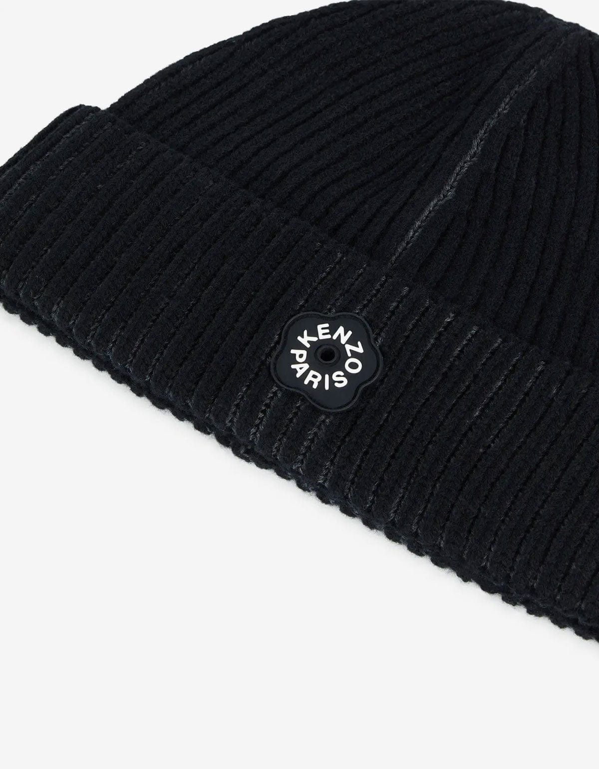 Kenzo Kenzo Boke Flower 2.0 Black Beanie Hat Size ONE SIZE - 3 Thumbnail