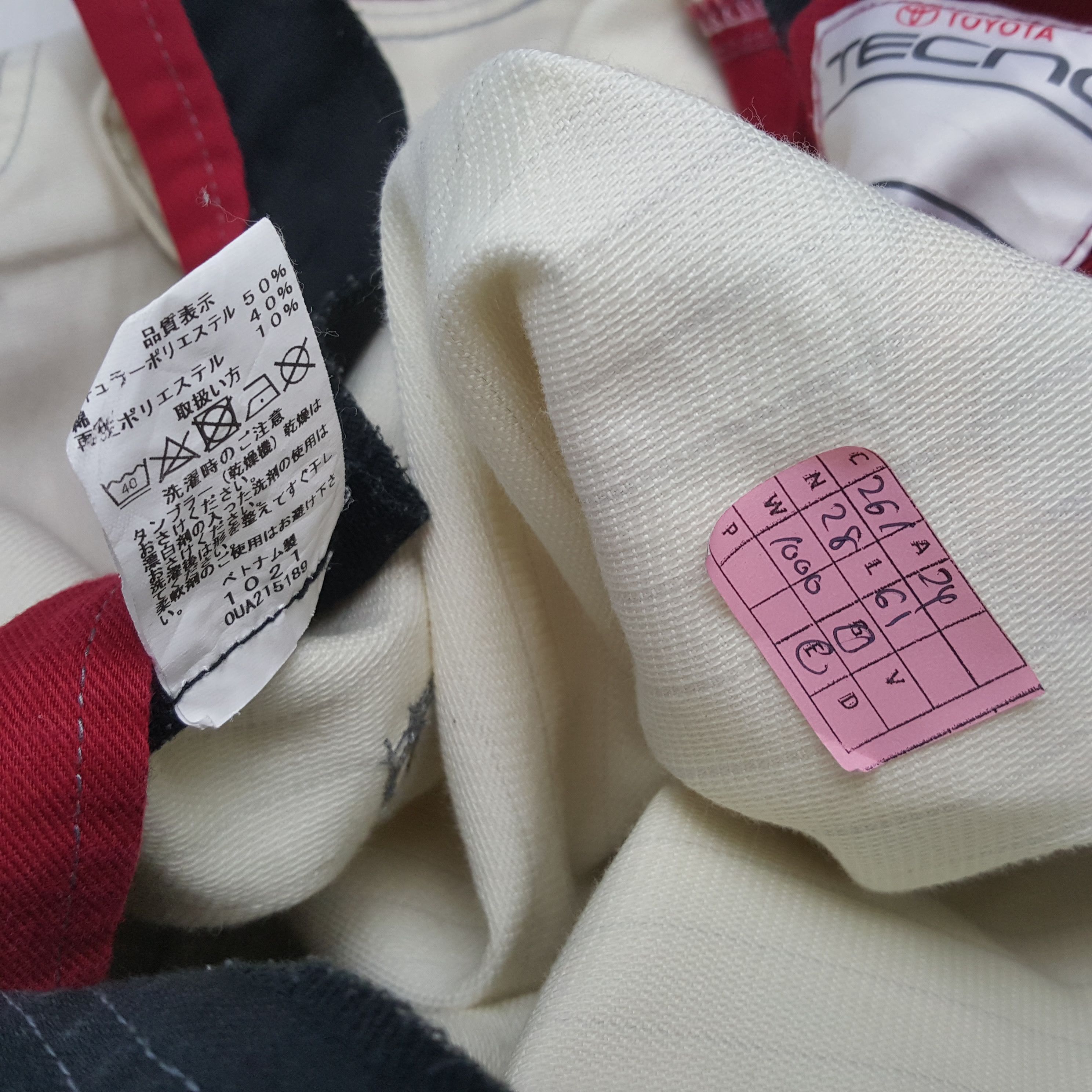 Japanese Brand × Vintage TOYOTA TECNO Motorsports Racing Style Coverall Jacket Size US L / EU 52-54 / 3 - 11 Thumbnail