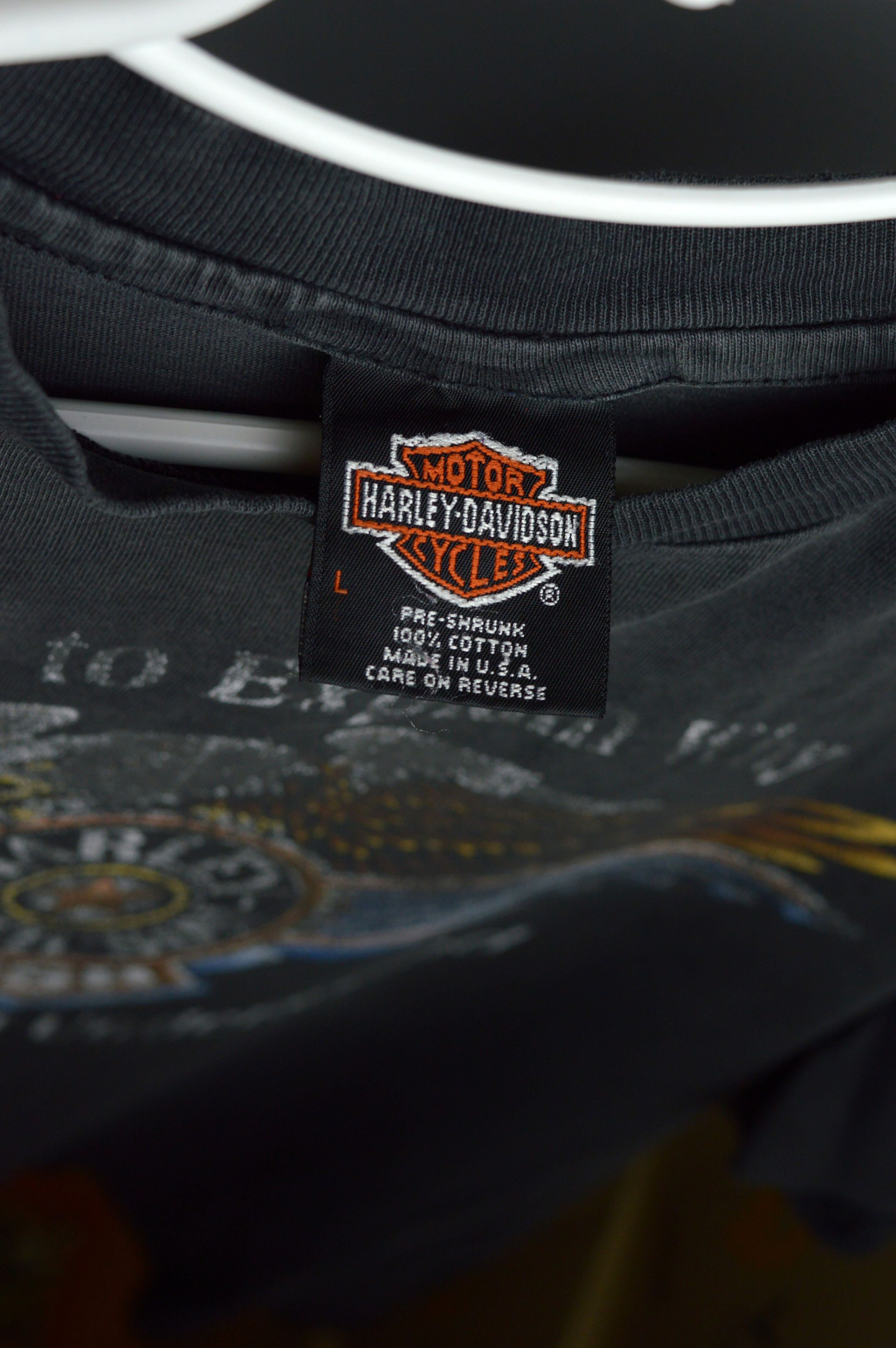 Vintage Vintage Harley Davidson Center Cyprus 1993 t shirt Size US L / EU 52-54 / 3 - 7 Thumbnail