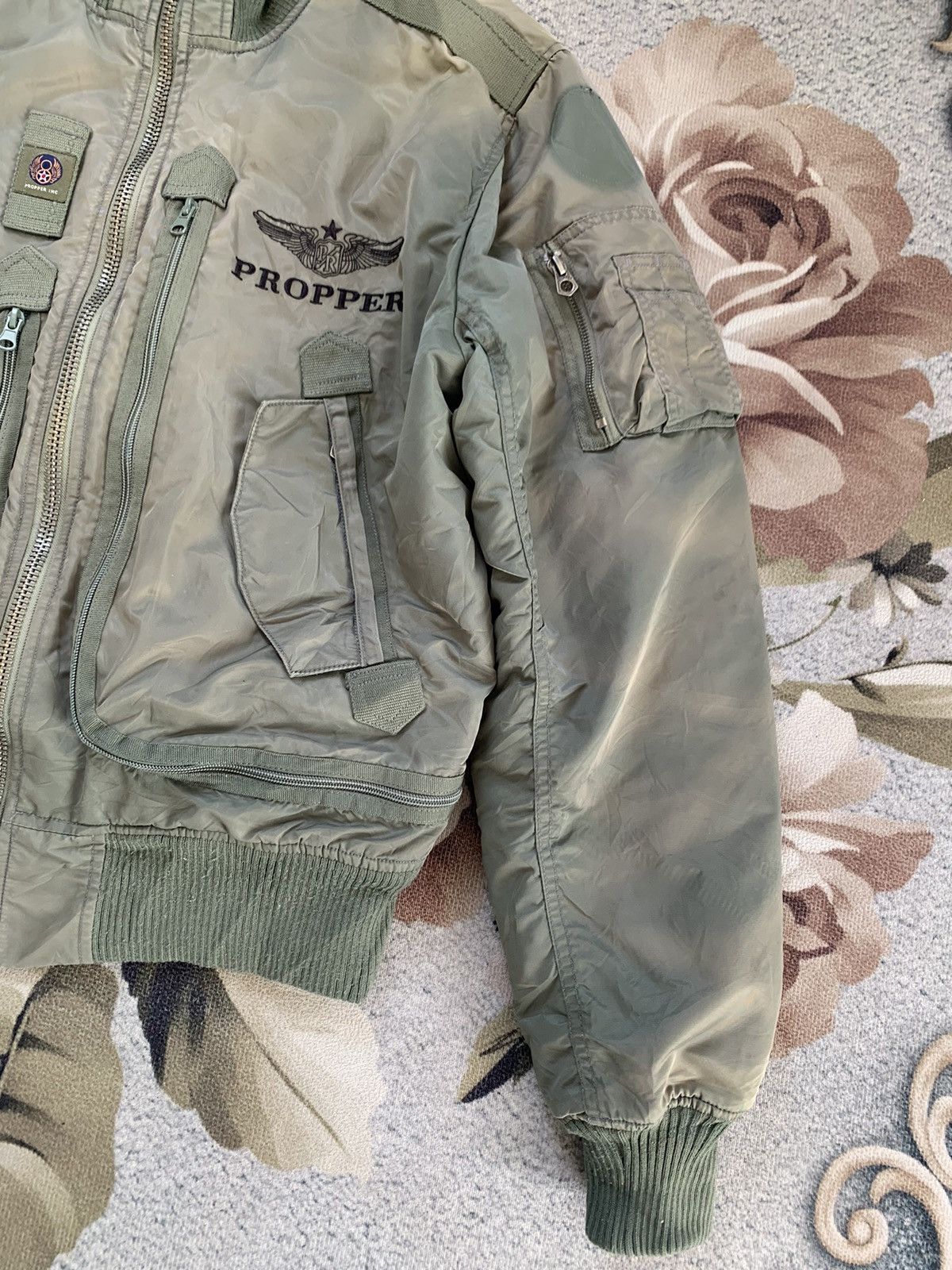 Propper Propper USAF George A.F.Base Tactical Pilot Bomber Jacket Size US L / EU 52-54 / 3 - 5 Thumbnail