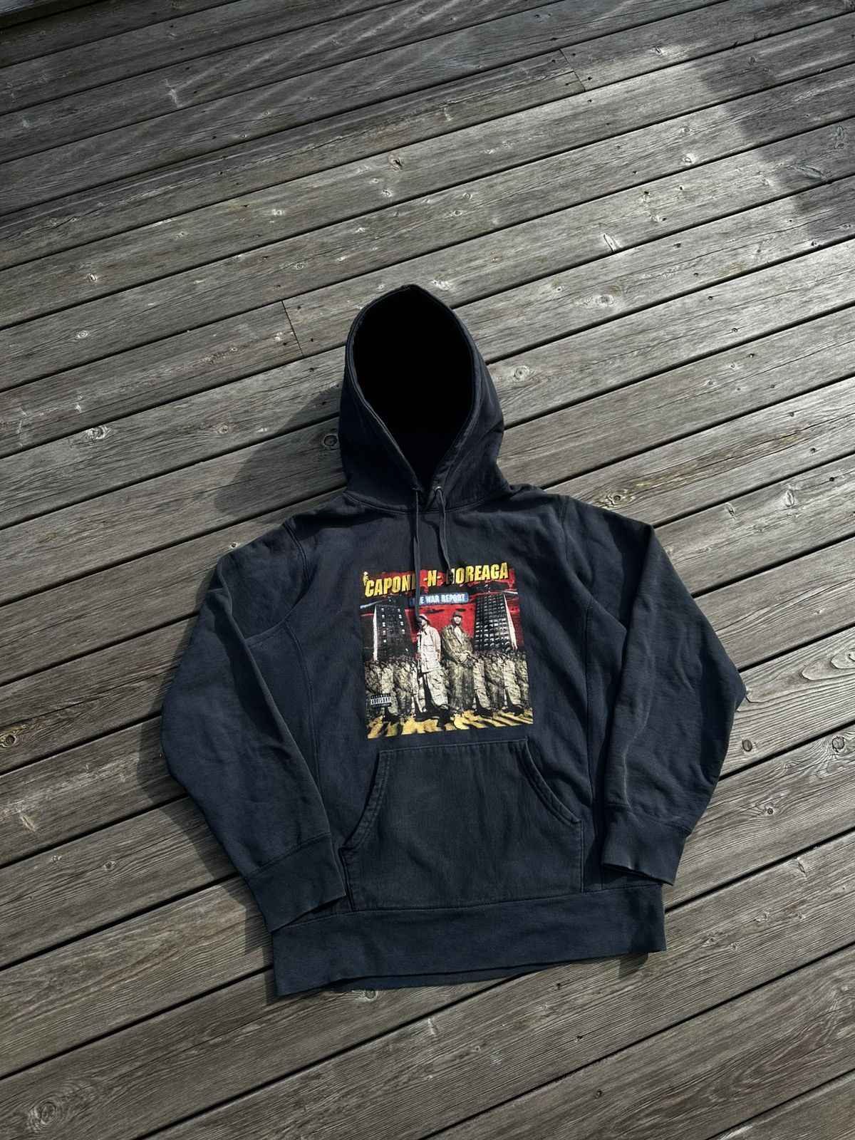 Supreme Supreme The War Report Hoodie - FW16 Size Medium Size US M / EU 48-50 / 2 - 3 Thumbnail