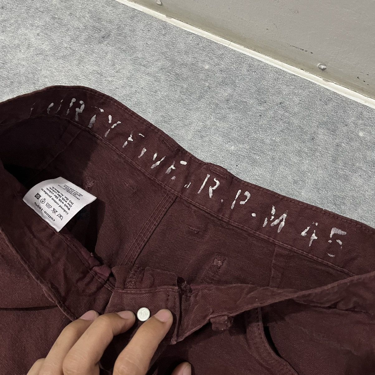 45rpm × Japanese Brand 45Rpm Jeans y2k style made in japan Size US 31 - 5 Thumbnail