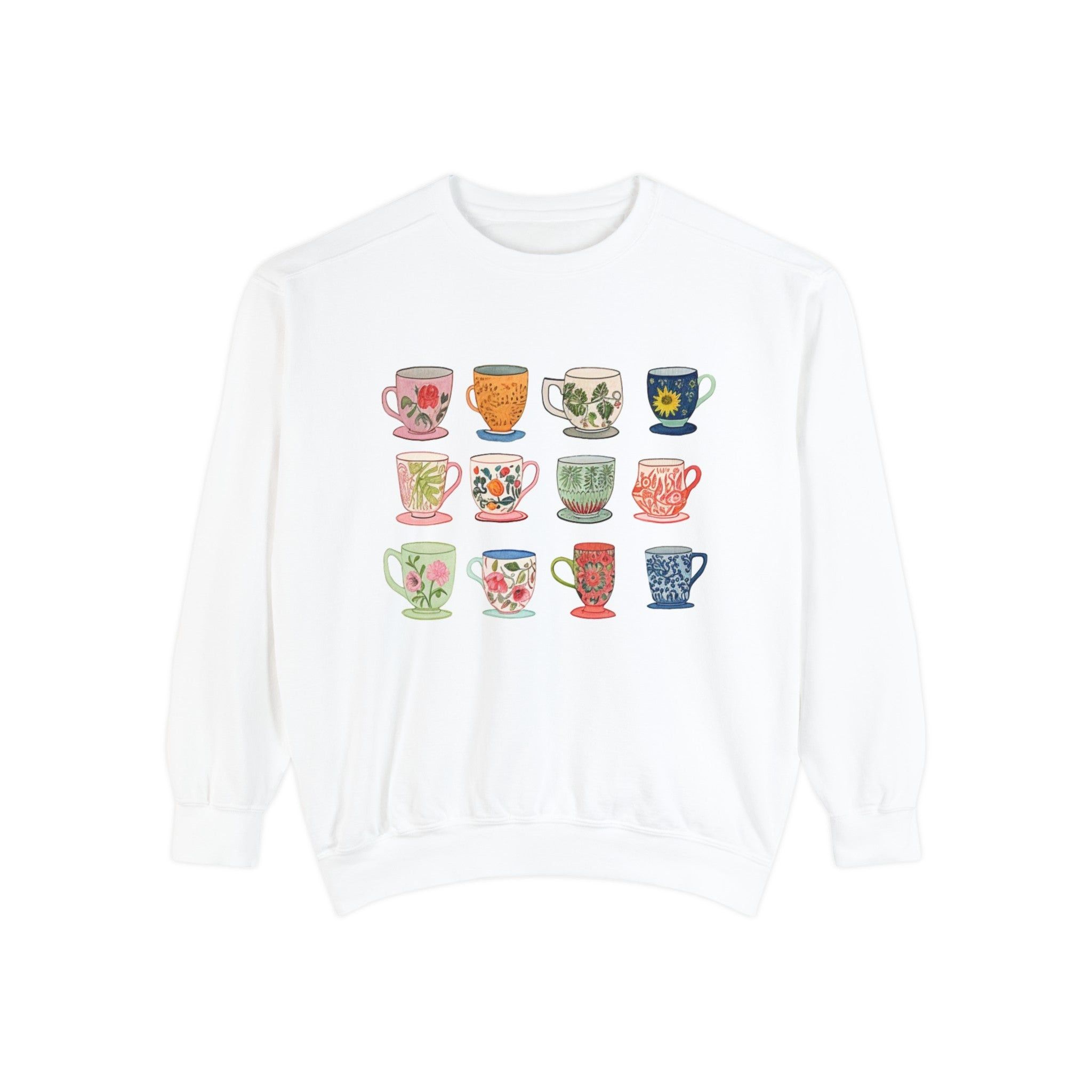 Designer Turkish Coffee Cups - Comfort Colors® Sweatshirt Size M / US 6-8 / IT 42-44 - 1 Thumbnail
