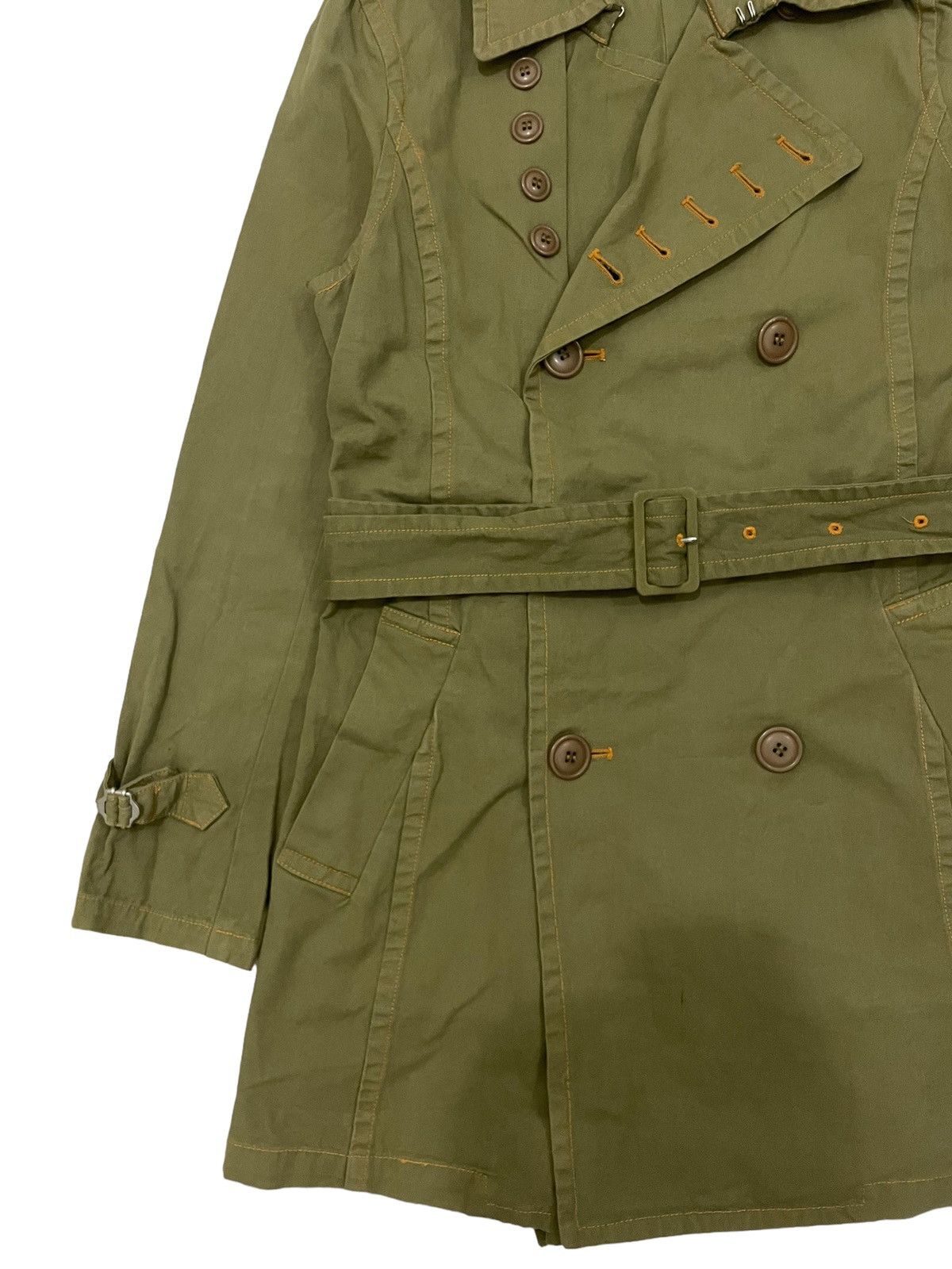 Issey Miyake × Japanese Brand × Vintage Issey Miyake Sunaokuwahara Trench Coat Size US S / EU 44-46 / 1 - 2 Thumbnail