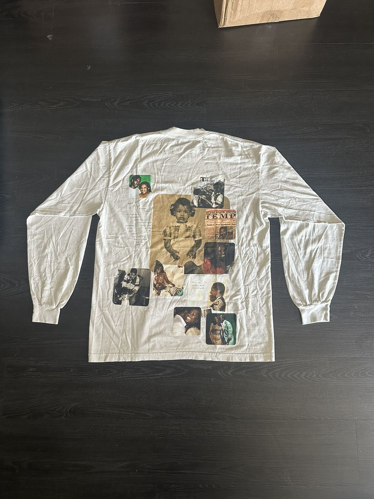 Balenciaga × Kanye West KANYE WEST DONDA LP1 SAMPLE LONG SLEEVE TEE UNRELEASED Size US L / EU 52-54 / 3 - 2 Thumbnail