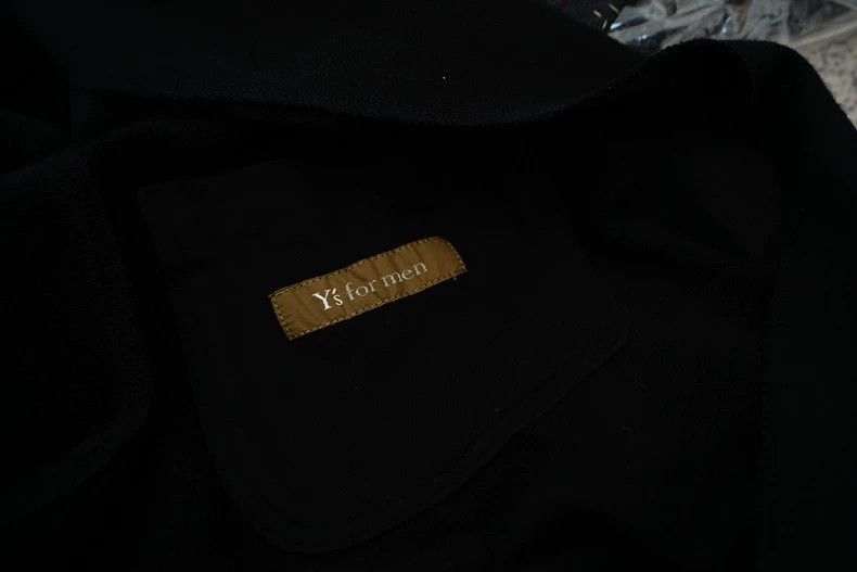 Y's For Men size os Drape overcoat