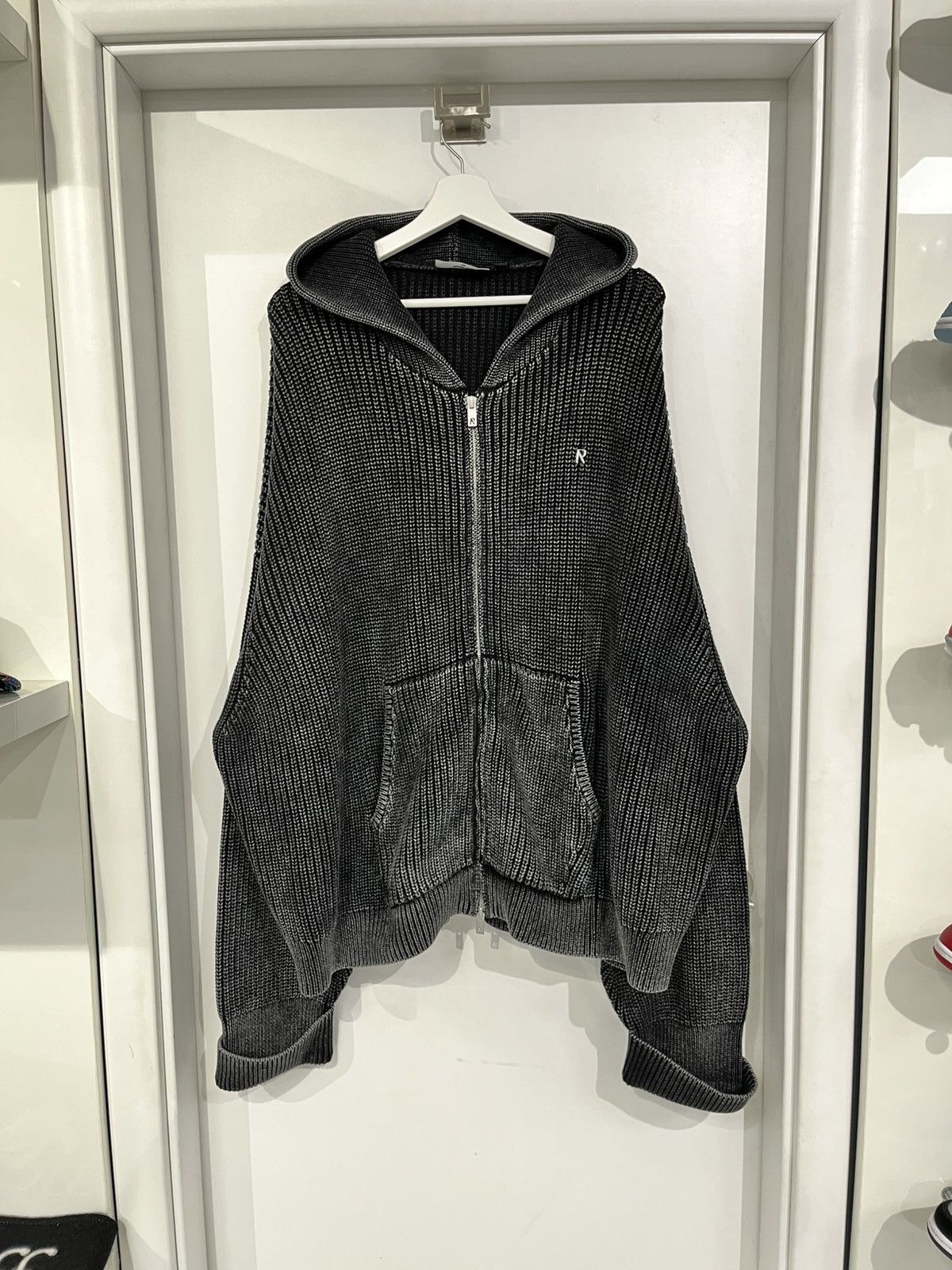 Represent Clo. Represent Ribbed Zip Through Hoodie Size US XXL / EU 58 / 5 - 1 Thumbnail