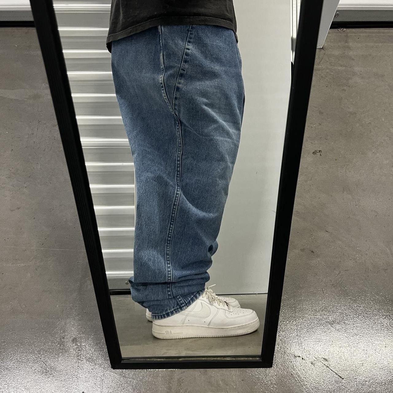 Coca Cola Crazy Vintage Y2K/2000s Baggy Rare Coca Cola Medium wash Denim Jeans! Size US 38 / EU 54 - 2 Thumbnail