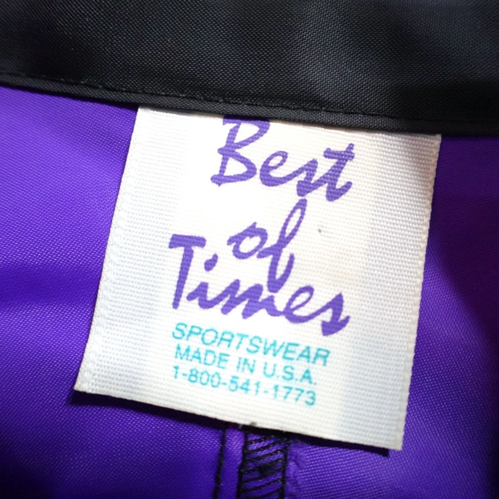 Vintage VINTAGE Annapolis 10 Mile Run Jacket L Windbreaker Full Zip Blue Black Purple Mens Size US L / EU 52-54 / 3 - 4 Thumbnail