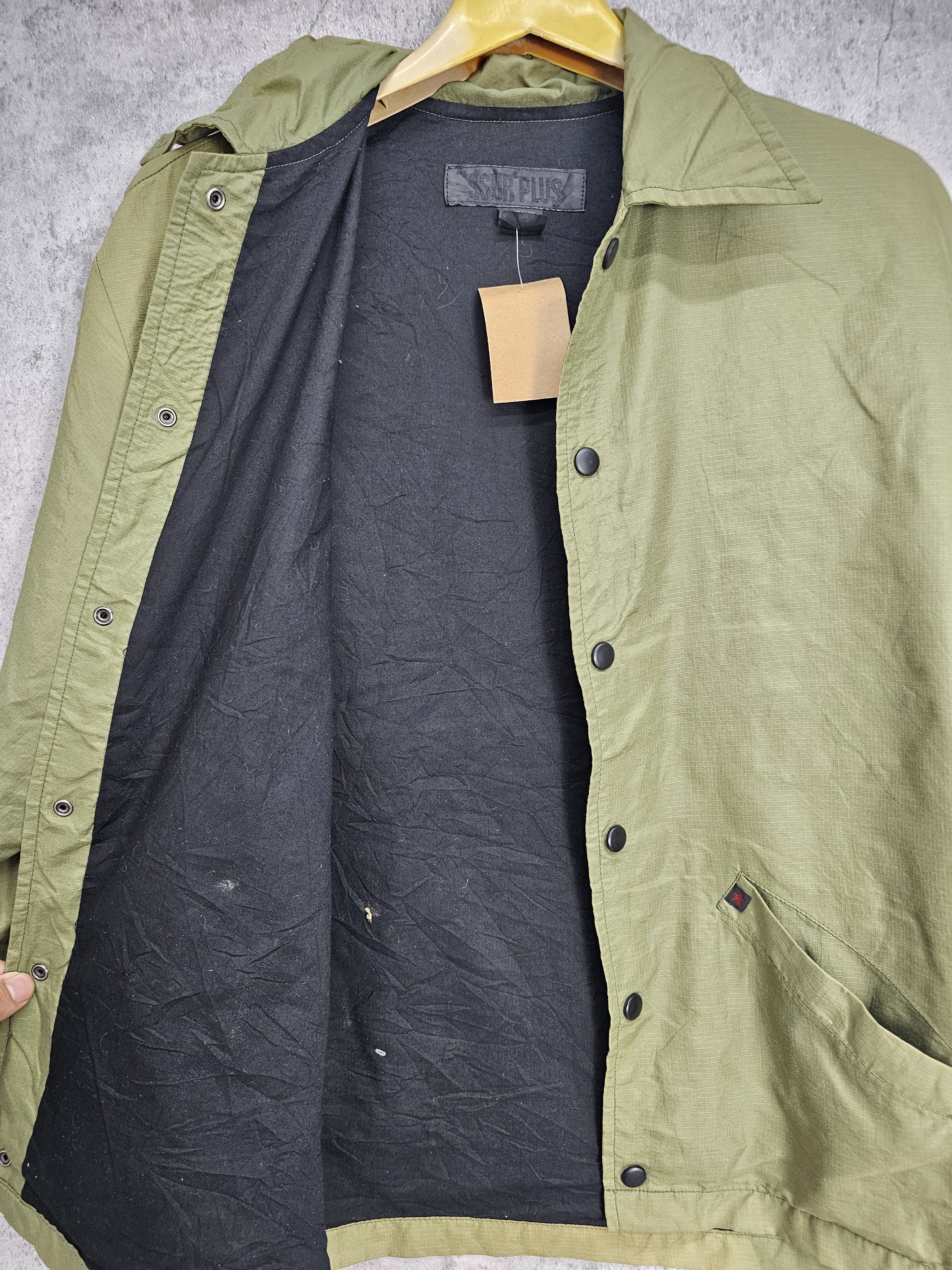 SSUR Vintage SSUR PLUS 00 Button Up Military Jacket J0060 Size US M / EU 48-50 / 2 - 10 Thumbnail