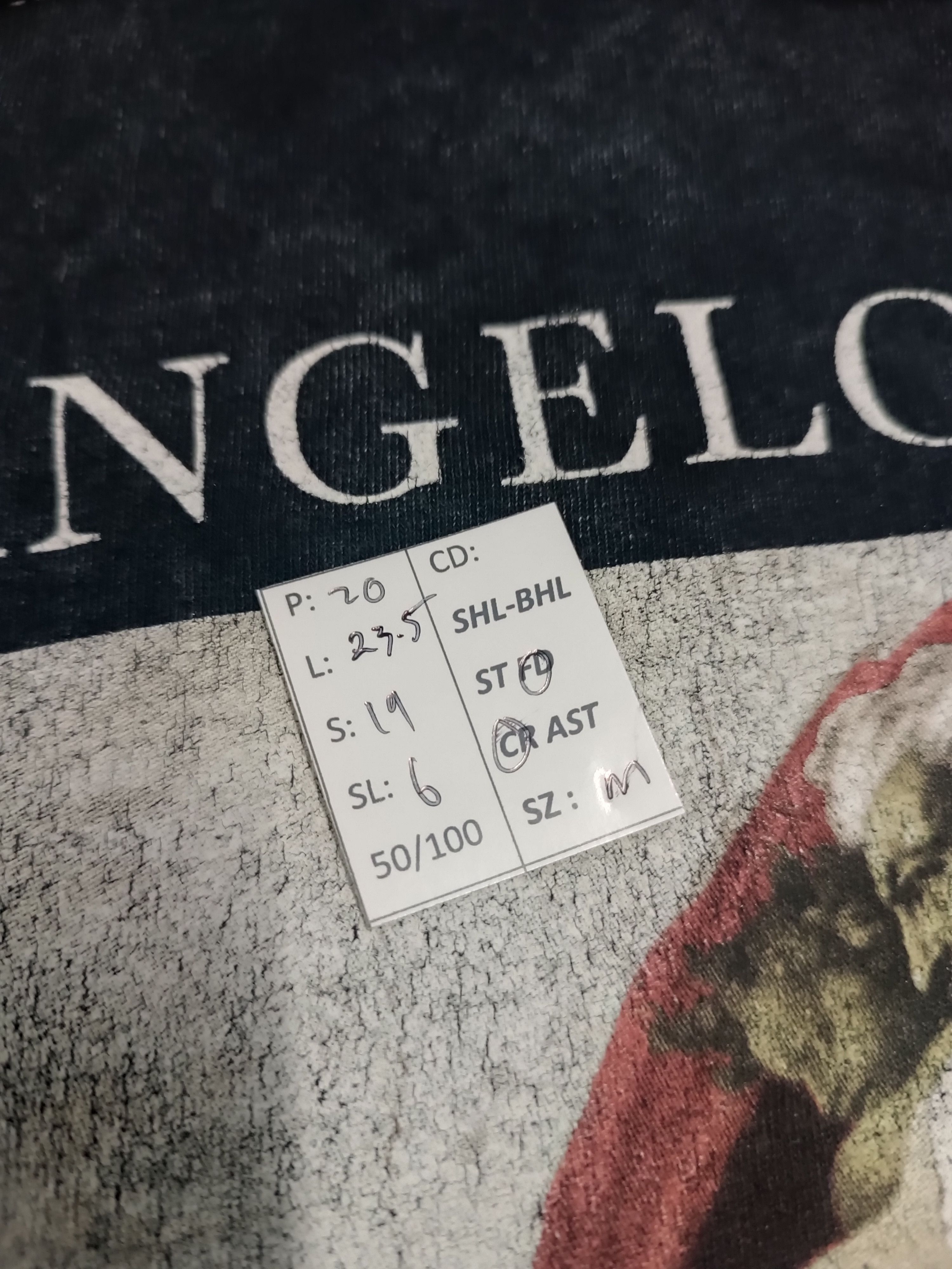Vintage VINTAGE MICHELANGELO CREATION OF ADAM CROP TOP ART PICASSO Size US M / EU 48-50 / 2 - 15 Thumbnail