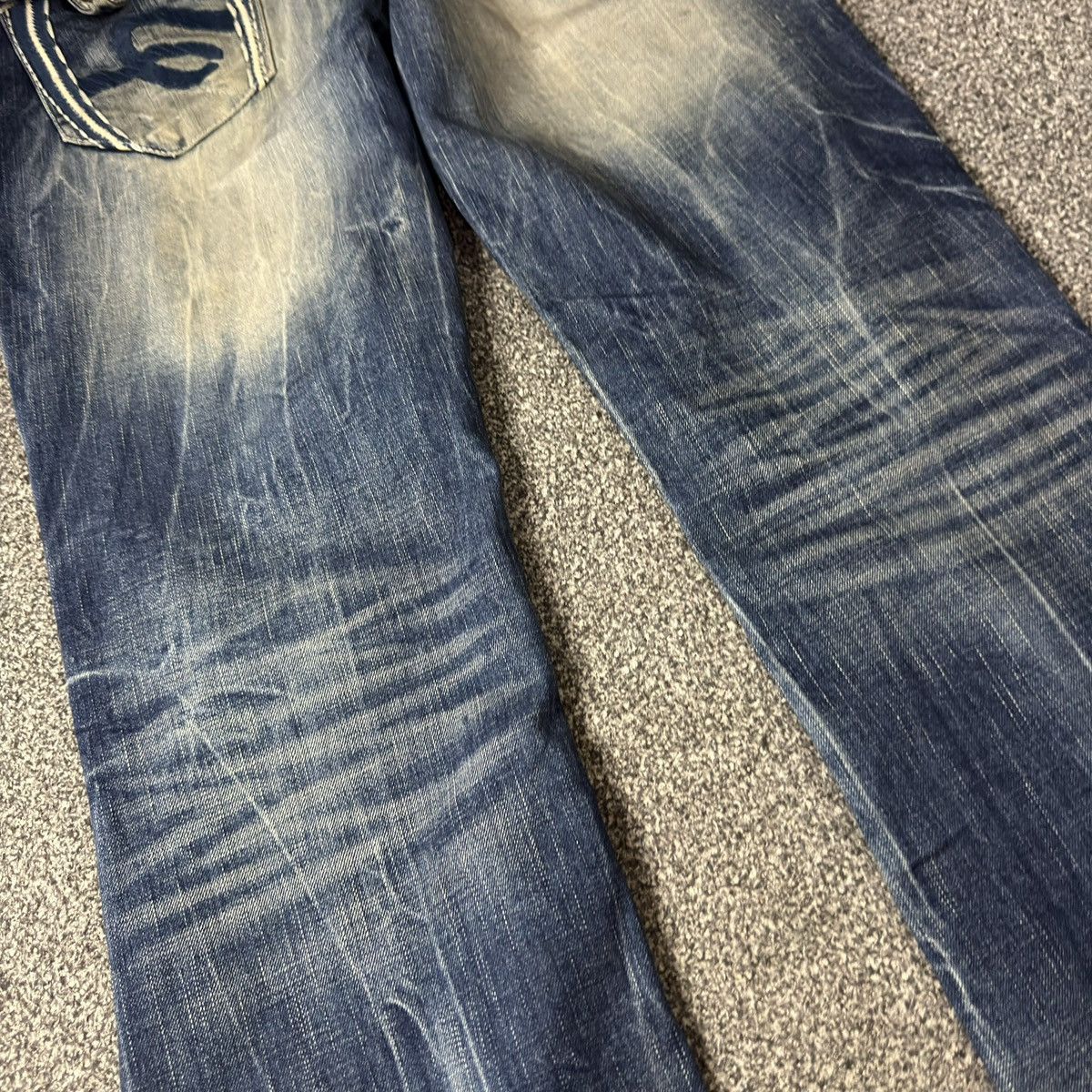 Hysteric Glamour Flared Opium Studio PR Distressed Denim Archive y2k Style Size US 34 / EU 50 - 7 Thumbnail