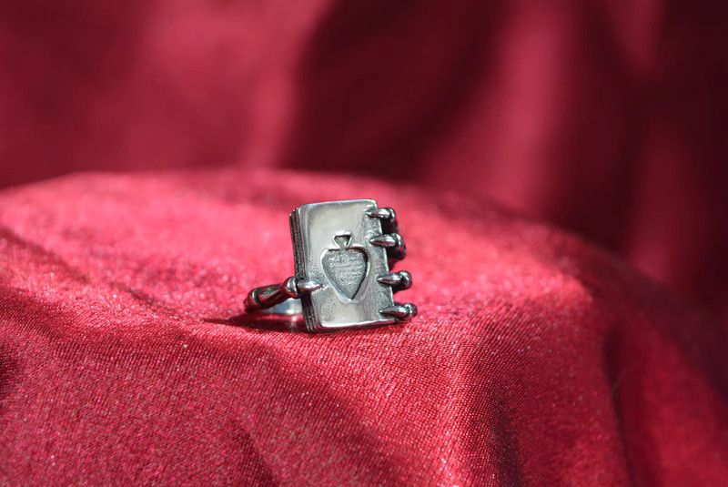 Jewelry Skull Modern Jewelry Rings Open Size Chrome Ring (Size 7-13) Size ONE SIZE - 6 Thumbnail