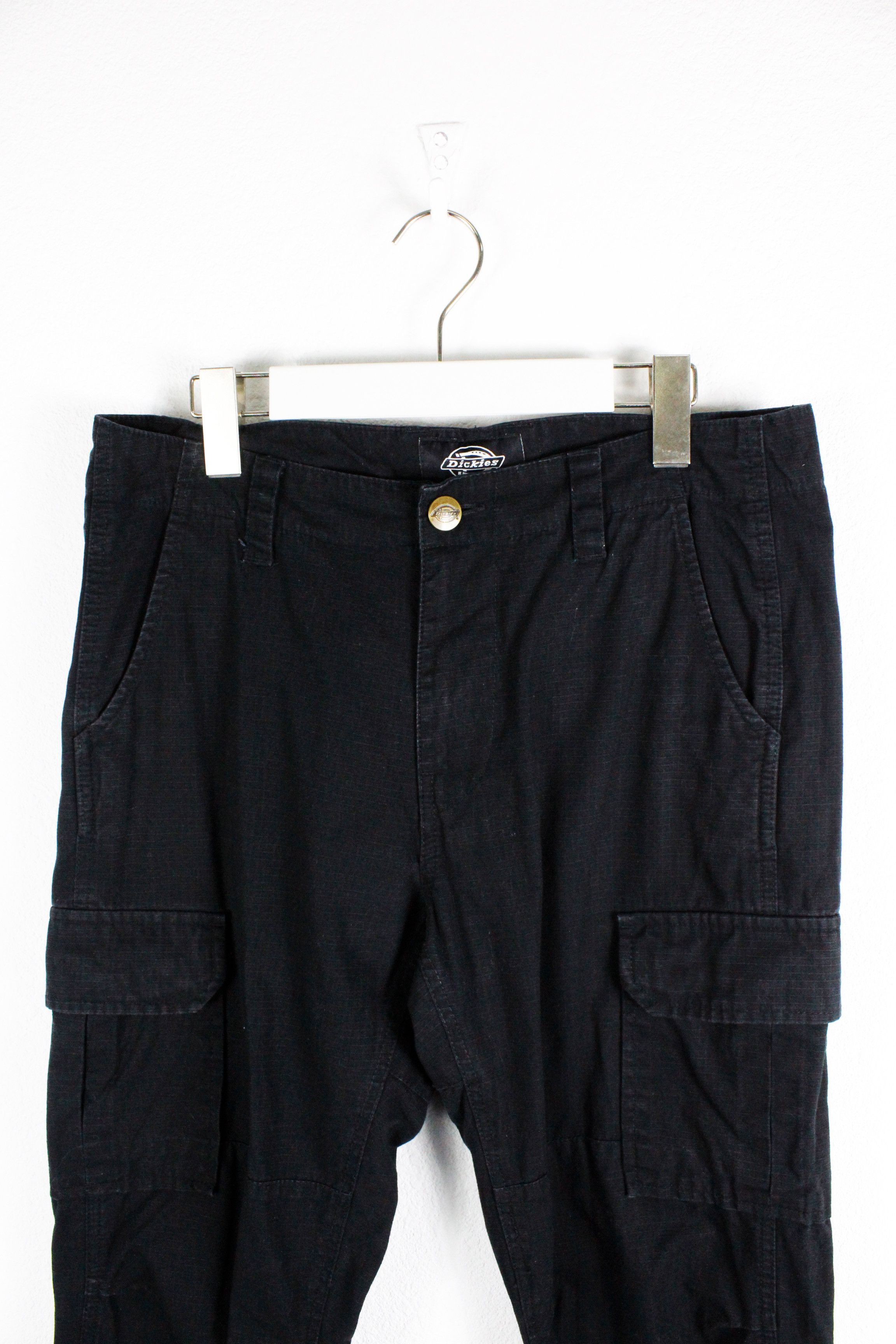 Dickies × Vintage Dickies Logo Black Cargo Pants W31 L32 Size US 31 - 2 Thumbnail