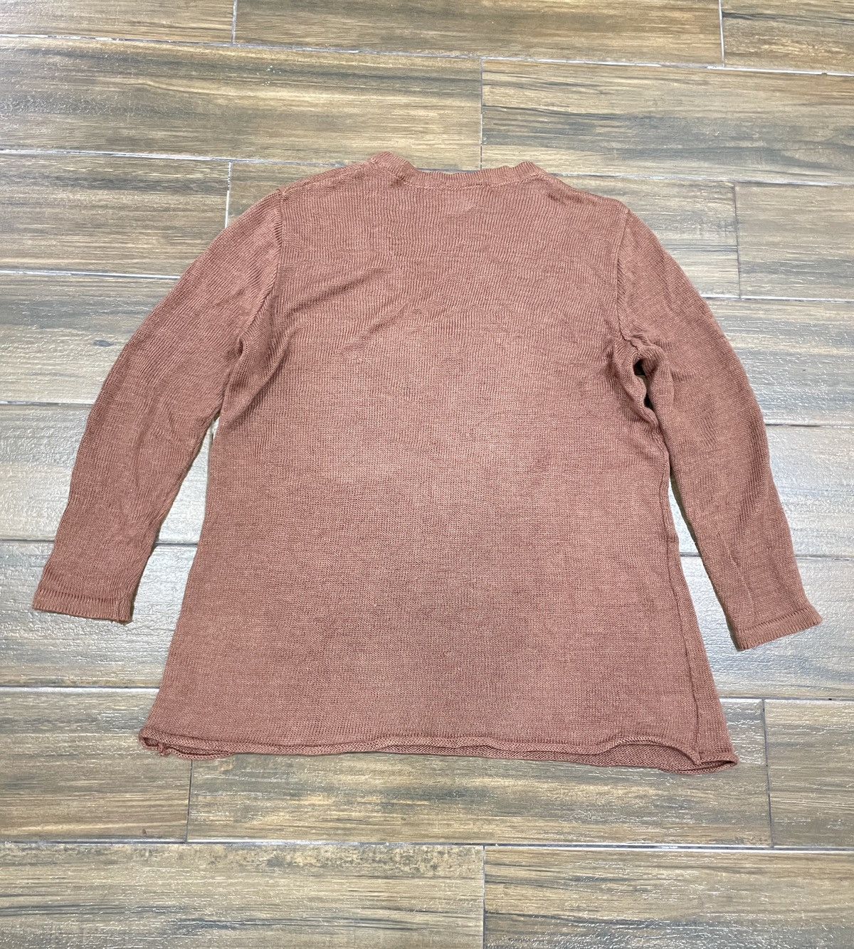 Dries Van Noten DRIES VAN NOTEN V NECK KNIT TOP Size US S / EU 44-46 / 1 - 2 Thumbnail