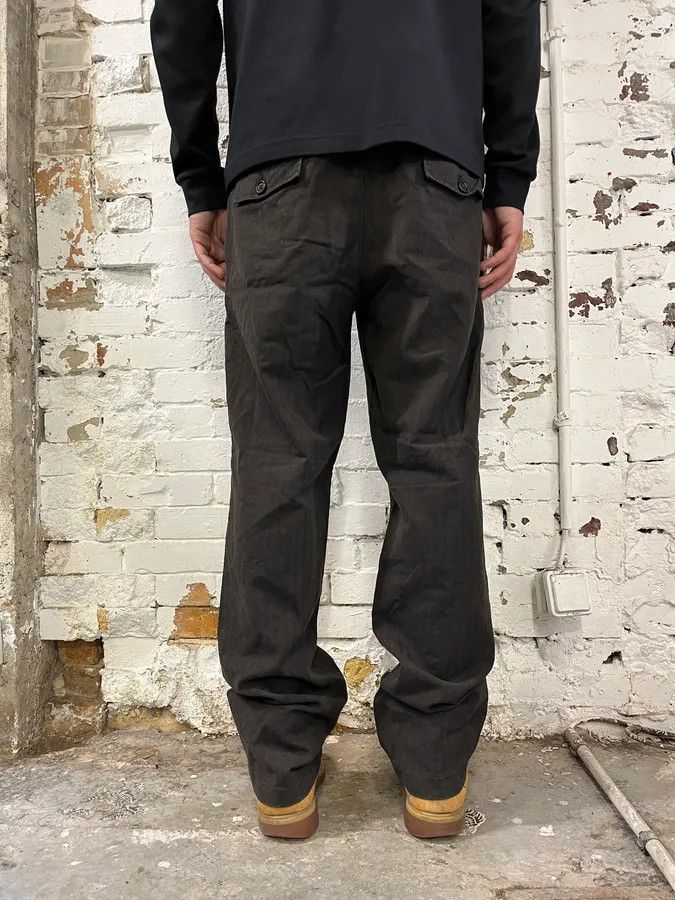 Prada AW2007 Prada Dark Brown Wool Tailored Pants Size US 34 / EU 50 - 4 Thumbnail