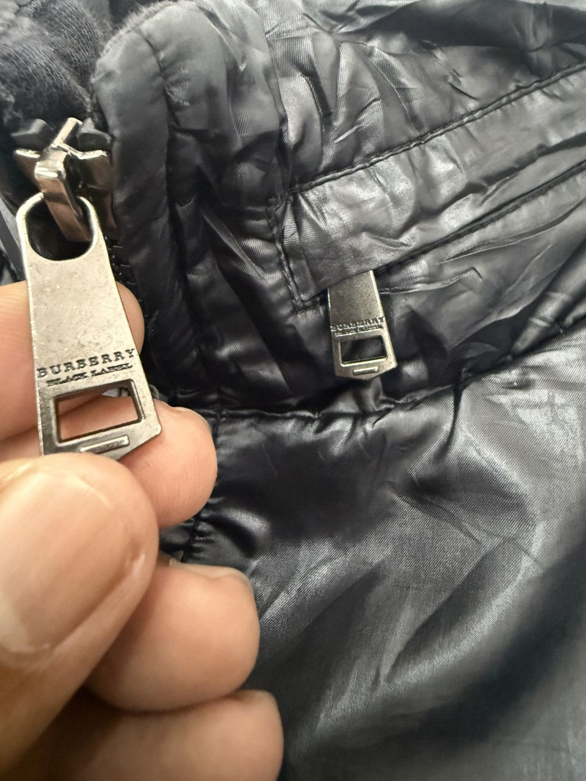 Burberry 🔥 BURBERRY Black Label Hidden Hoodie Sweat zipper Jacket - 2 Size XS / US 0-2 / IT 36-38 - 6 Thumbnail