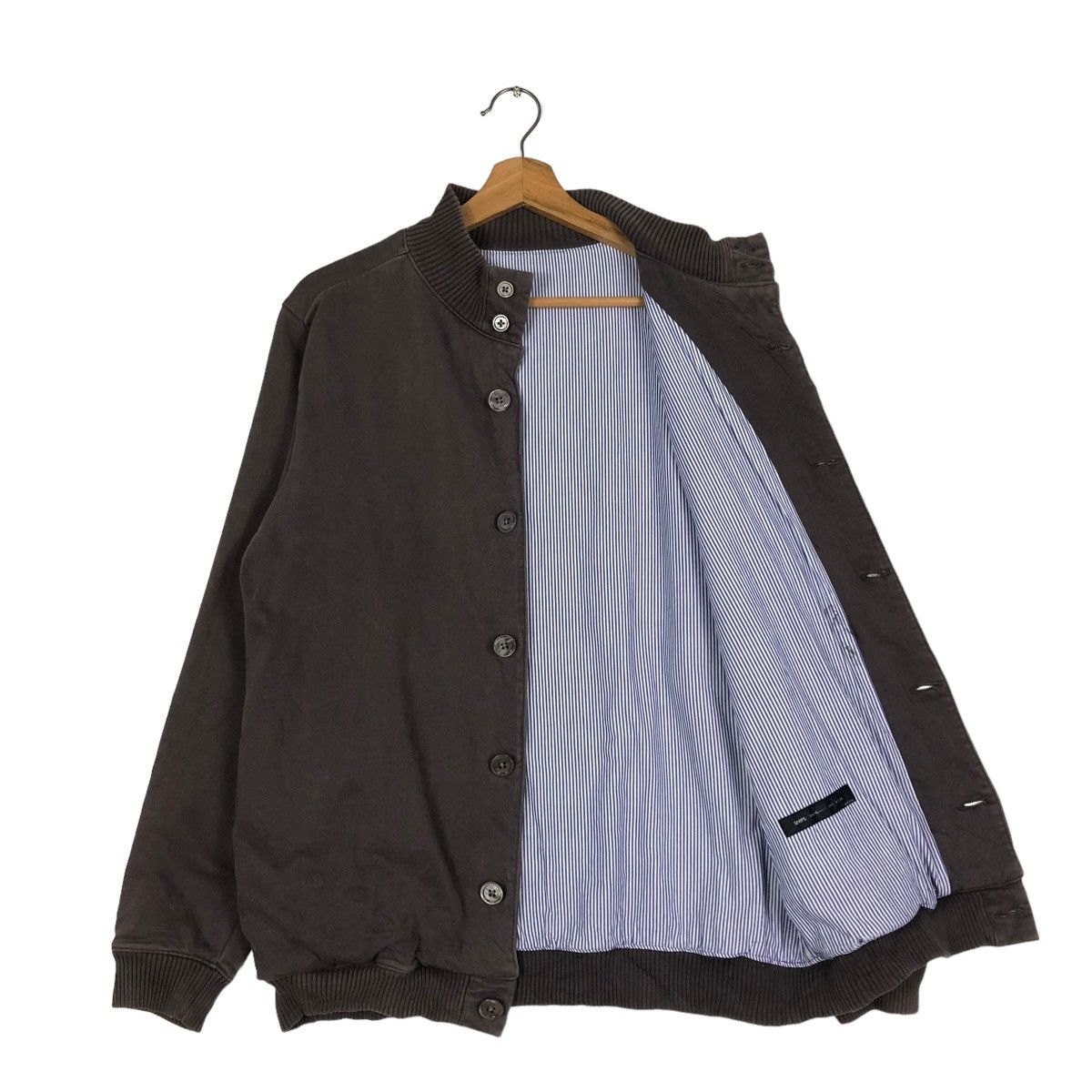 Japanese Brand 🔥VINTAGE CHORE BOMBER JACKET SHIPS JET BLUE JAPAN Size US M / EU 48-50 / 2 - 11 Thumbnail