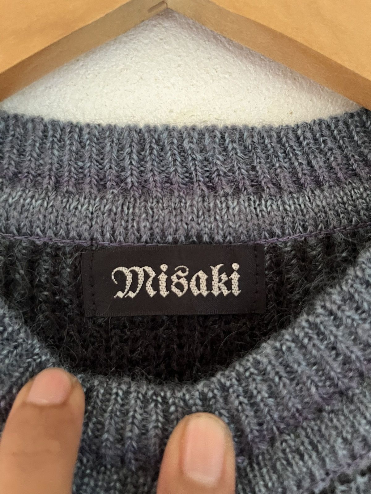 Aran Isles Knitwear Vintage Misaki Japan Mohair Knitwear Size M / US 6-8 / IT 42-44 - 5 Thumbnail