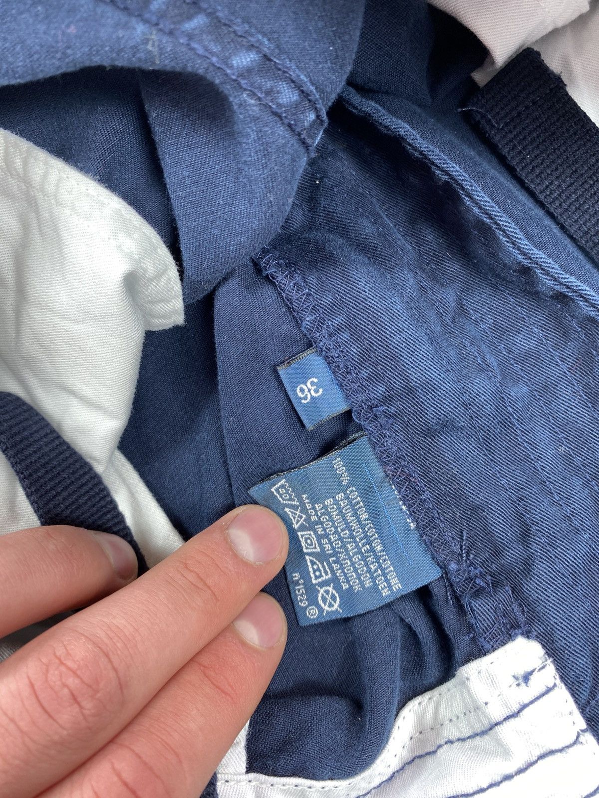 Polo Ralph Lauren × Ralph Lauren × Vintage Vintage Polo Ralph Lauren Men’s Cargo Shorts Size 36 Size US 36 / EU 52 - 10 Thumbnail