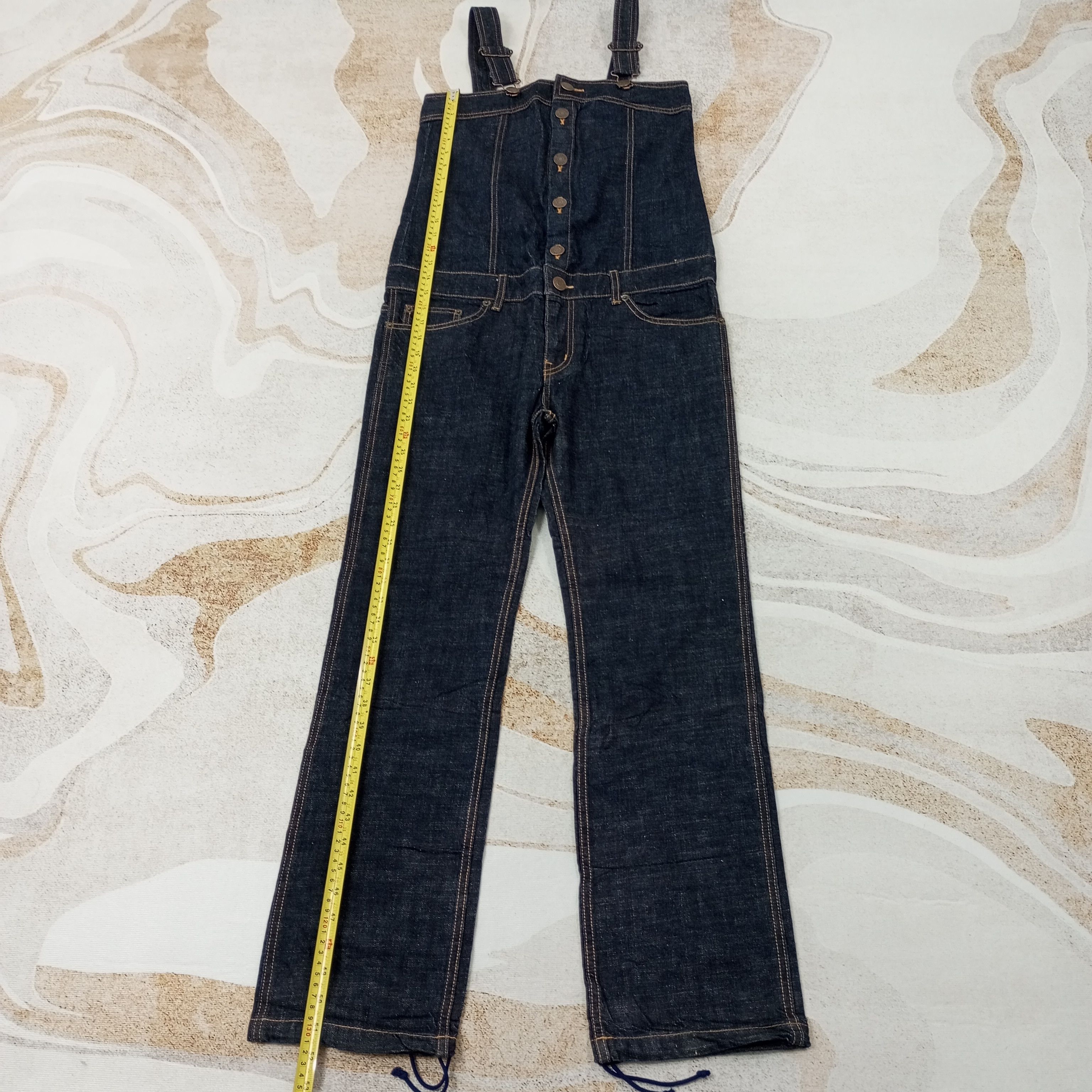 Vintage X-Girl Streetwear Overall Jeans c235n13 Size US 35 - 4 Thumbnail