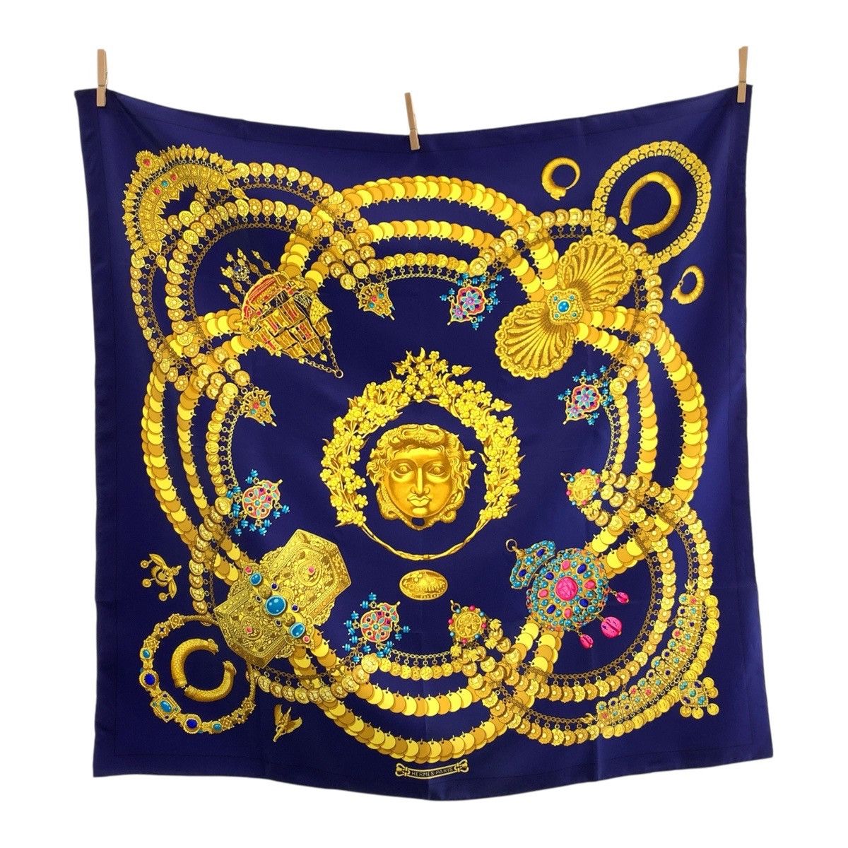 Hermes Hermes Hermes KOSMIMA Silk Scarf Others Scarf DUTY FREE for USA Size ONE SIZE - 1 Thumbnail